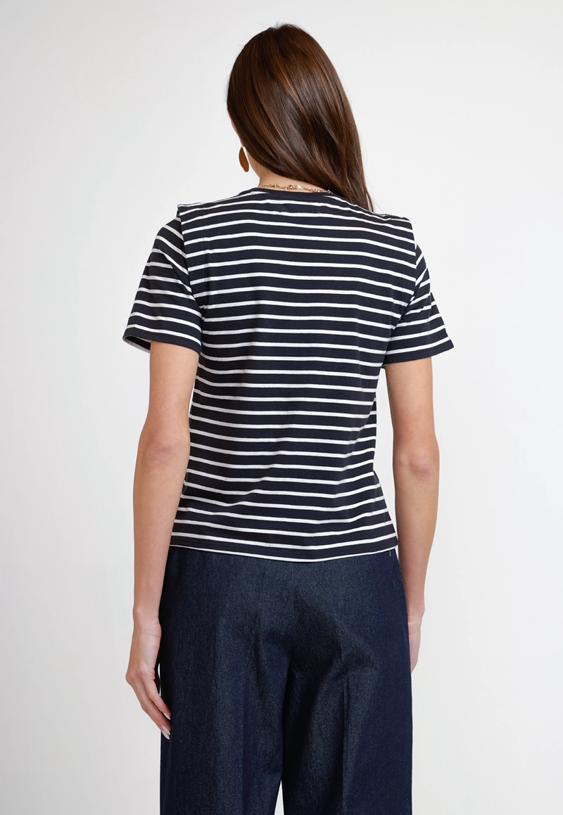 POLERA DE MUJER MODELO HANDE COLOR MARINO - 2