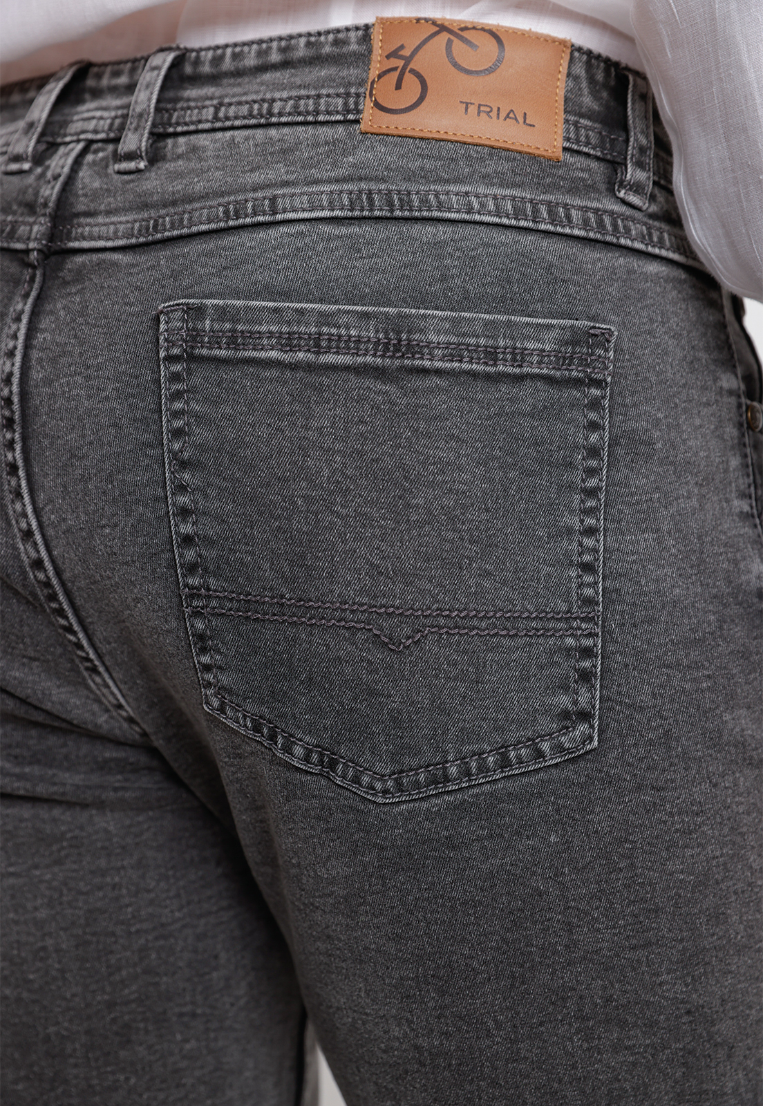 JEANS HOMBRE ALGODON LISO SLIM NAZE AZUL MEDIO - 3
