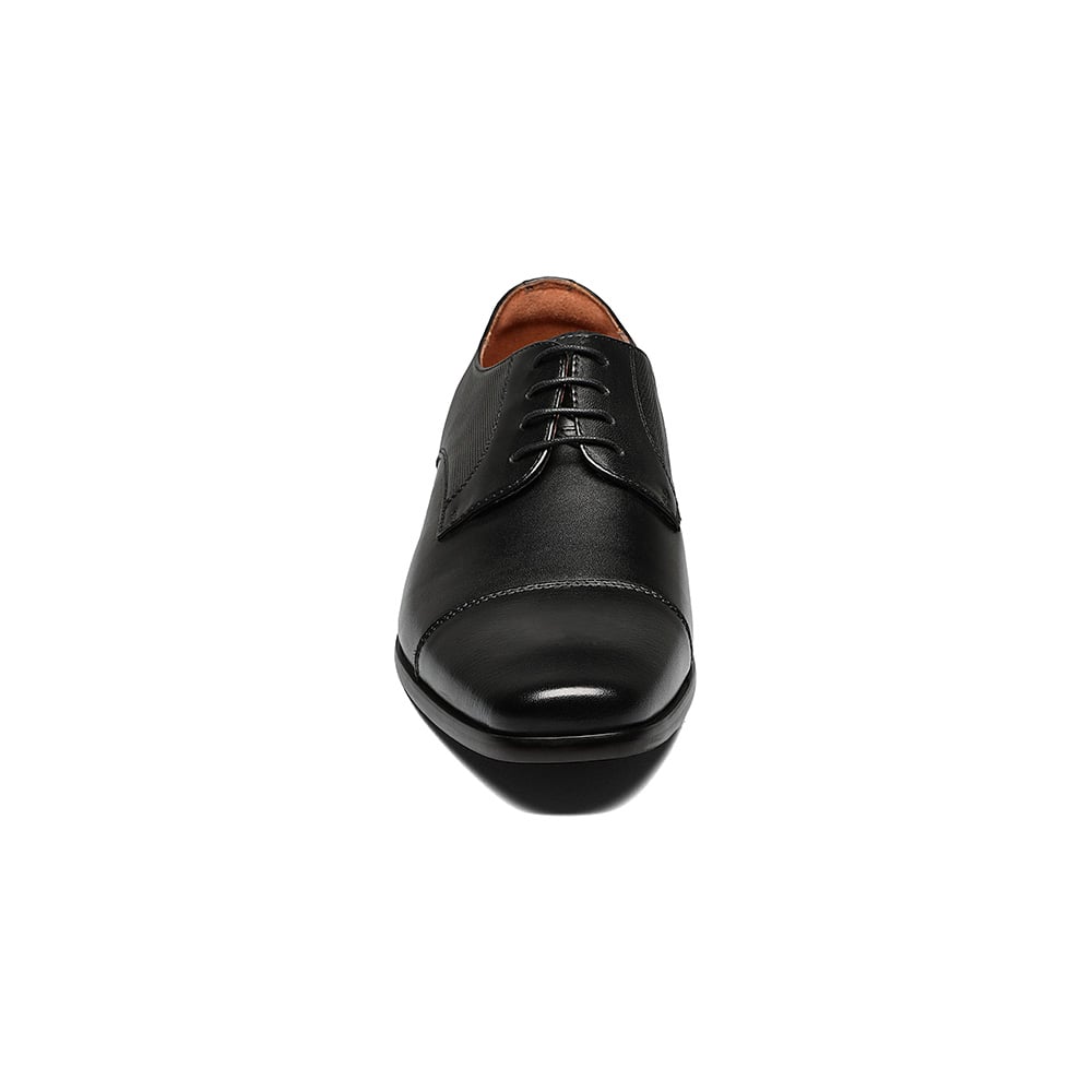 ZAPATOS POSTINO CAP TOE OXFORD NEGRO - 5