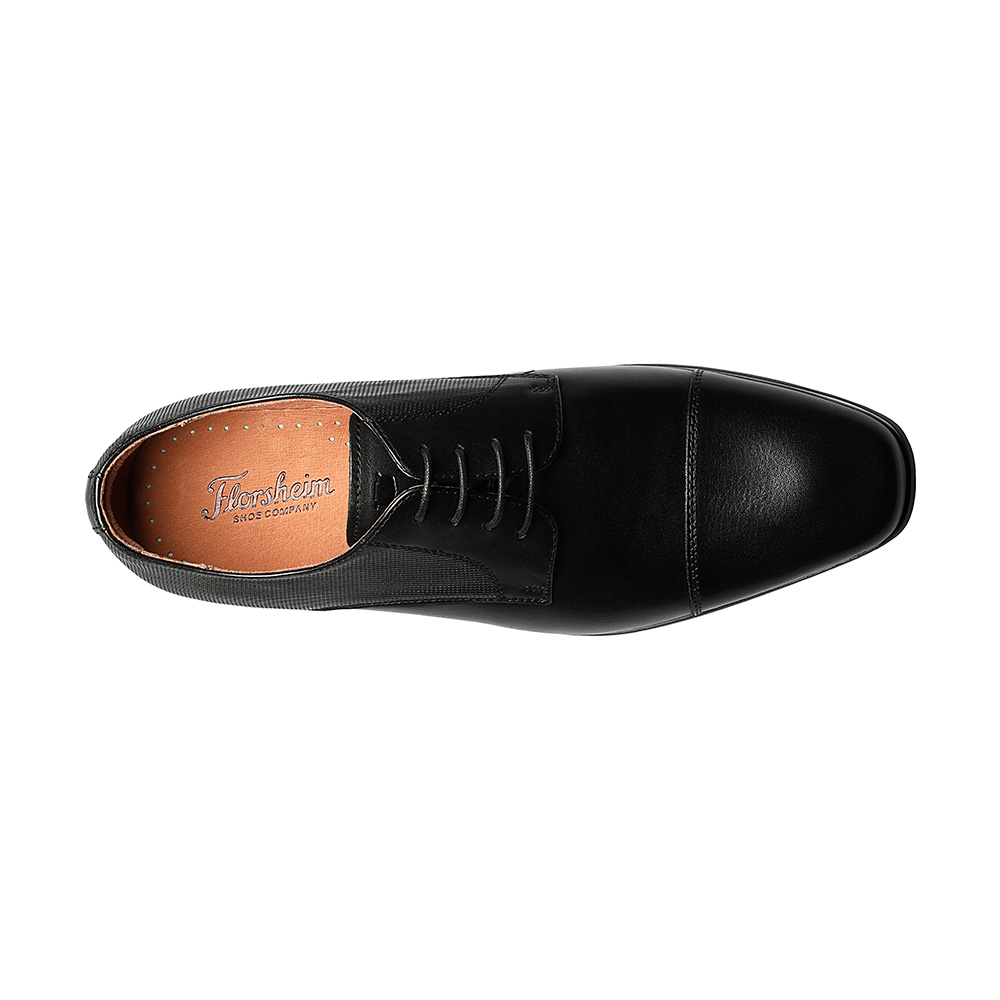 ZAPATOS POSTINO CAP TOE OXFORD NEGRO - 7