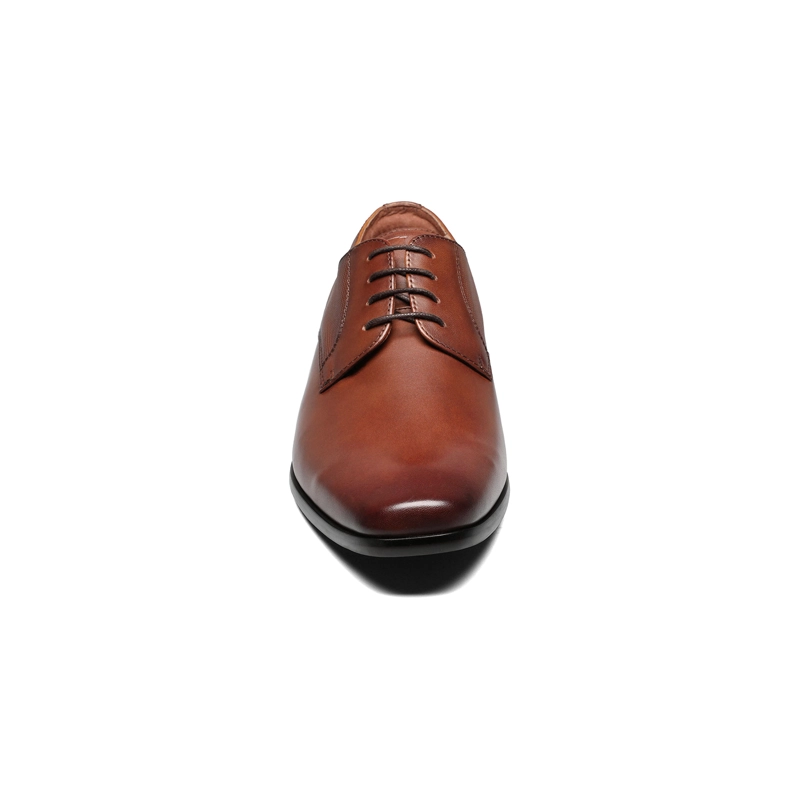 ZAPATOS POSTINO PLAIN TOE COGNAC - 2