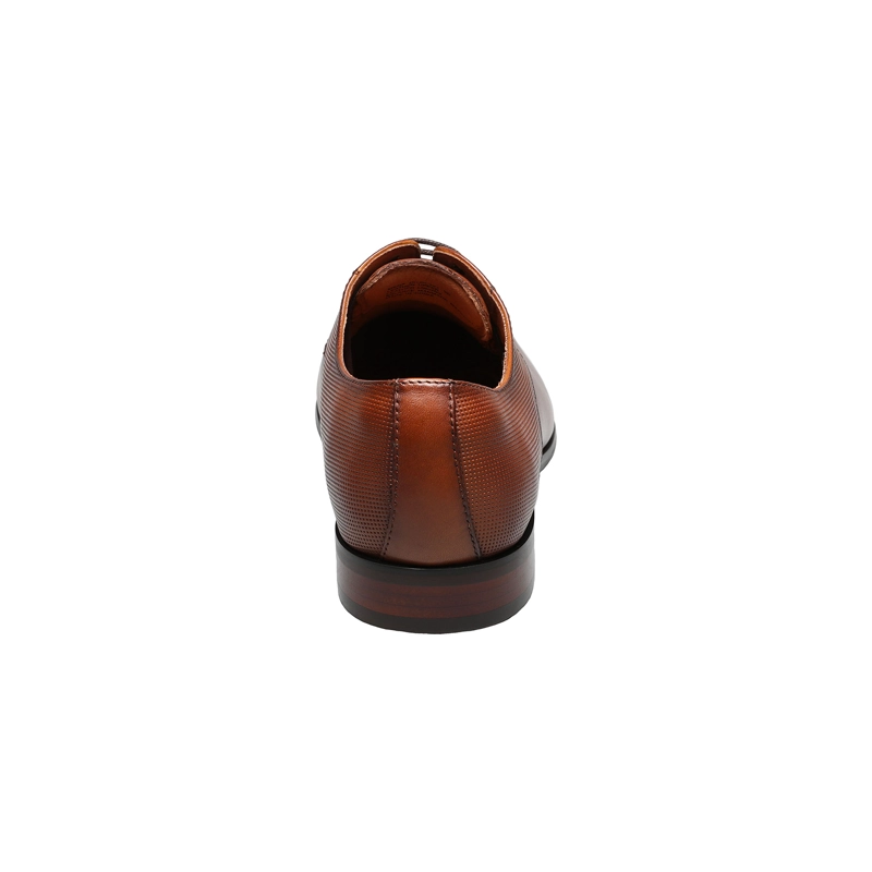 ZAPATOS POSTINO PLAIN TOE COGNAC - 4