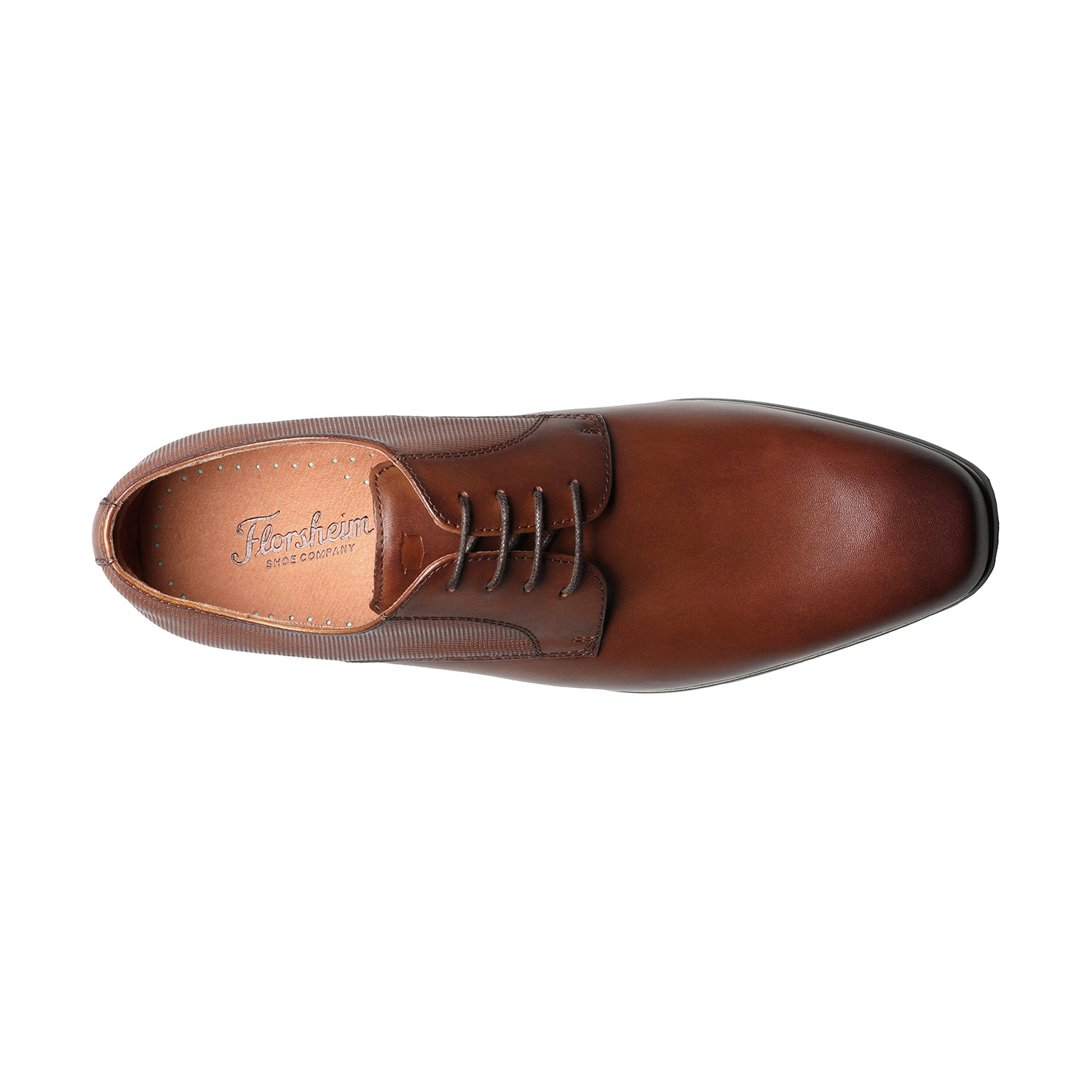 ZAPATOS POSTINO PLAIN TOE COGNAC - 6