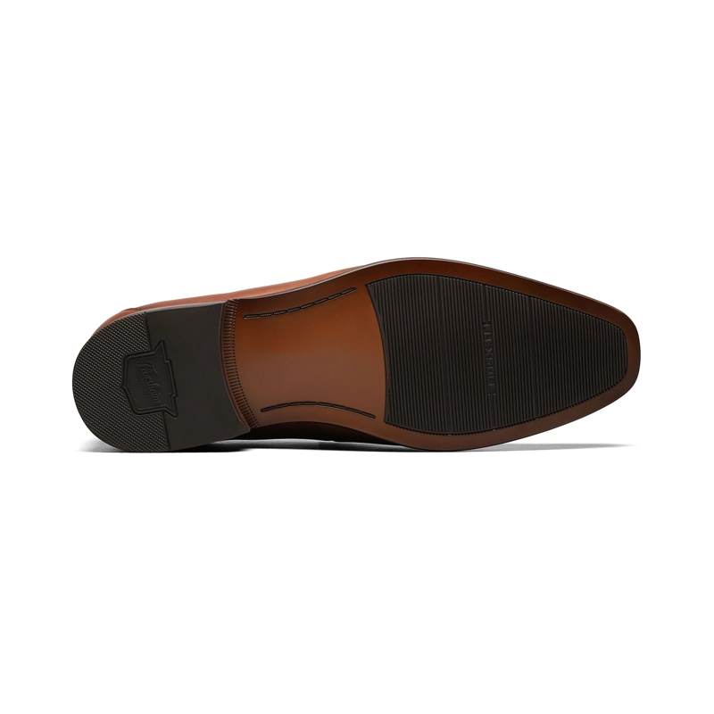 ZAPATOS POSTINO PLAIN TOE COGNAC - 7