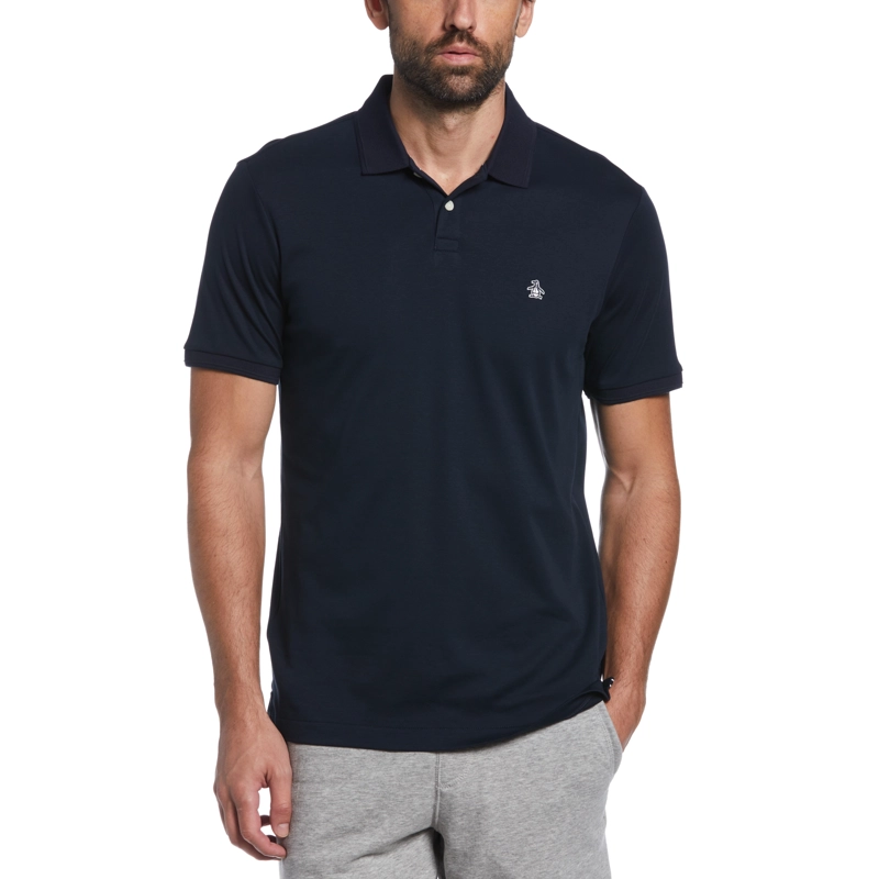 POLERA ALGODÓN HOMBRE ORIGINAL PENGUIN AZUL MARINO POLO NAVY - 1