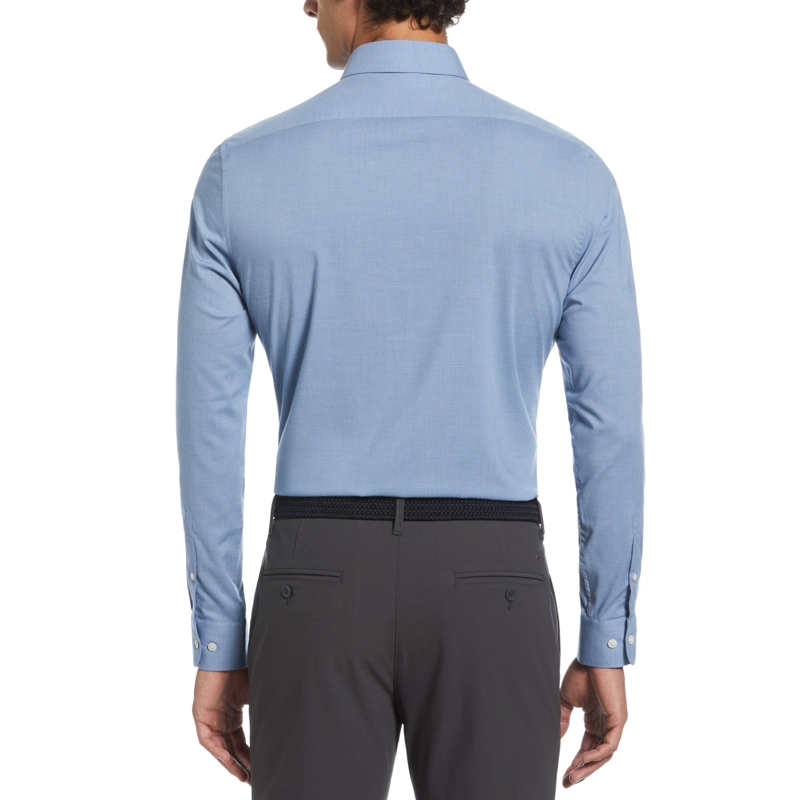 CAMISA HOMBRE ORIGINAL PENGUIN CELESTE FORMAL LISO - 2