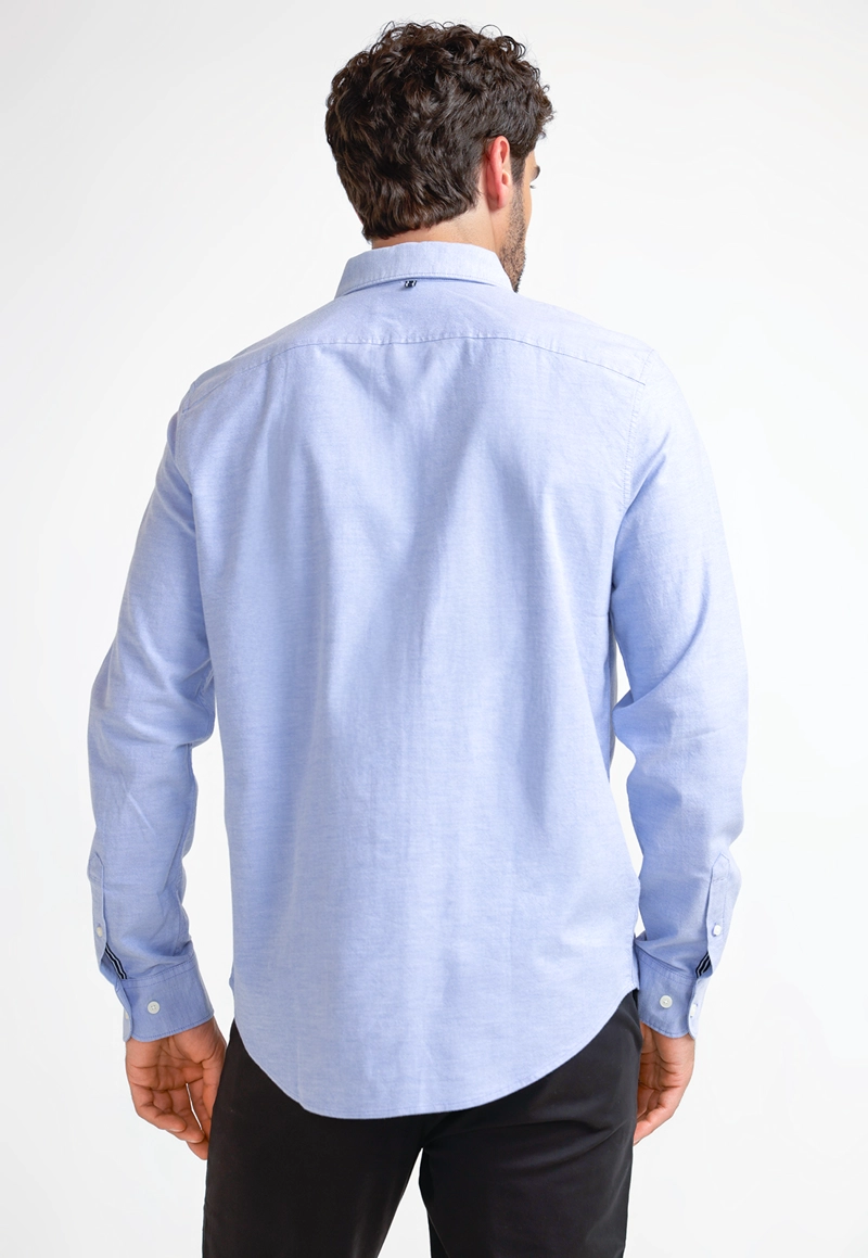 CAMISA ALGODÓN HOMBRE ORIGINAL PENGUIN CELESTE - 2