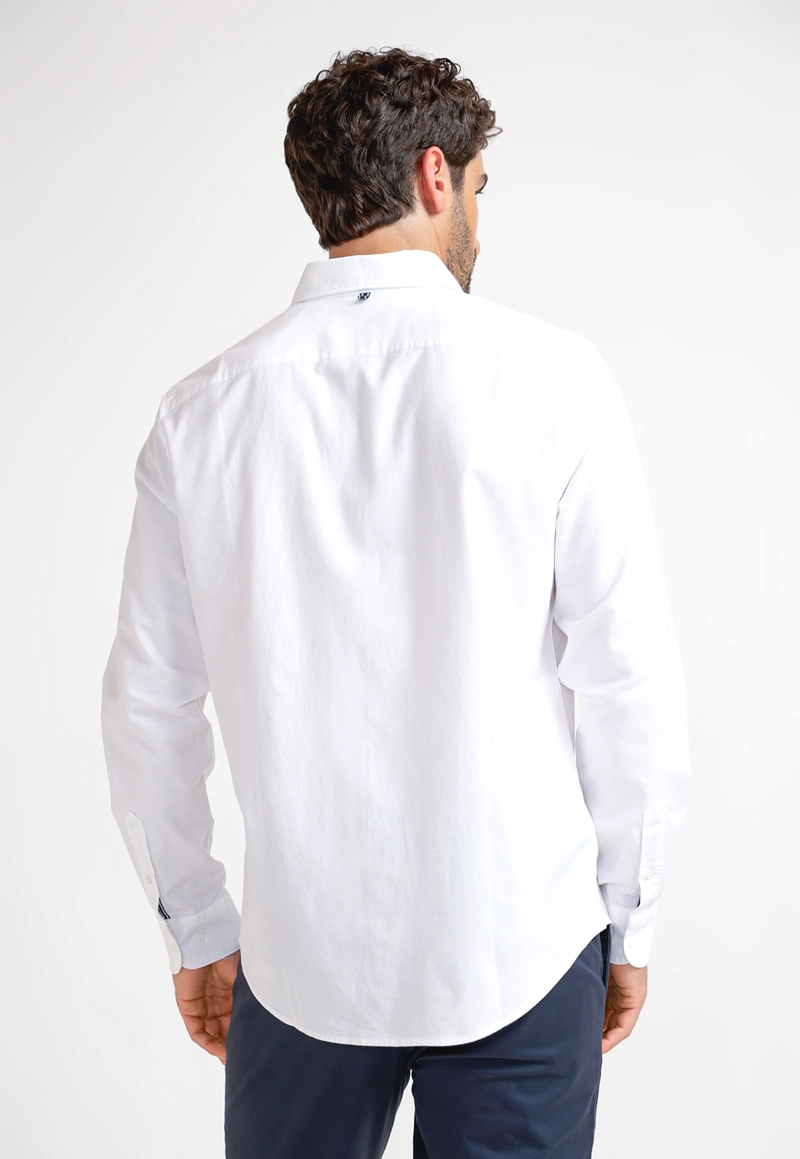 CAMISA ALGODÓN HOMBRE ORIGINAL PENGUIN BLANCO - 2
