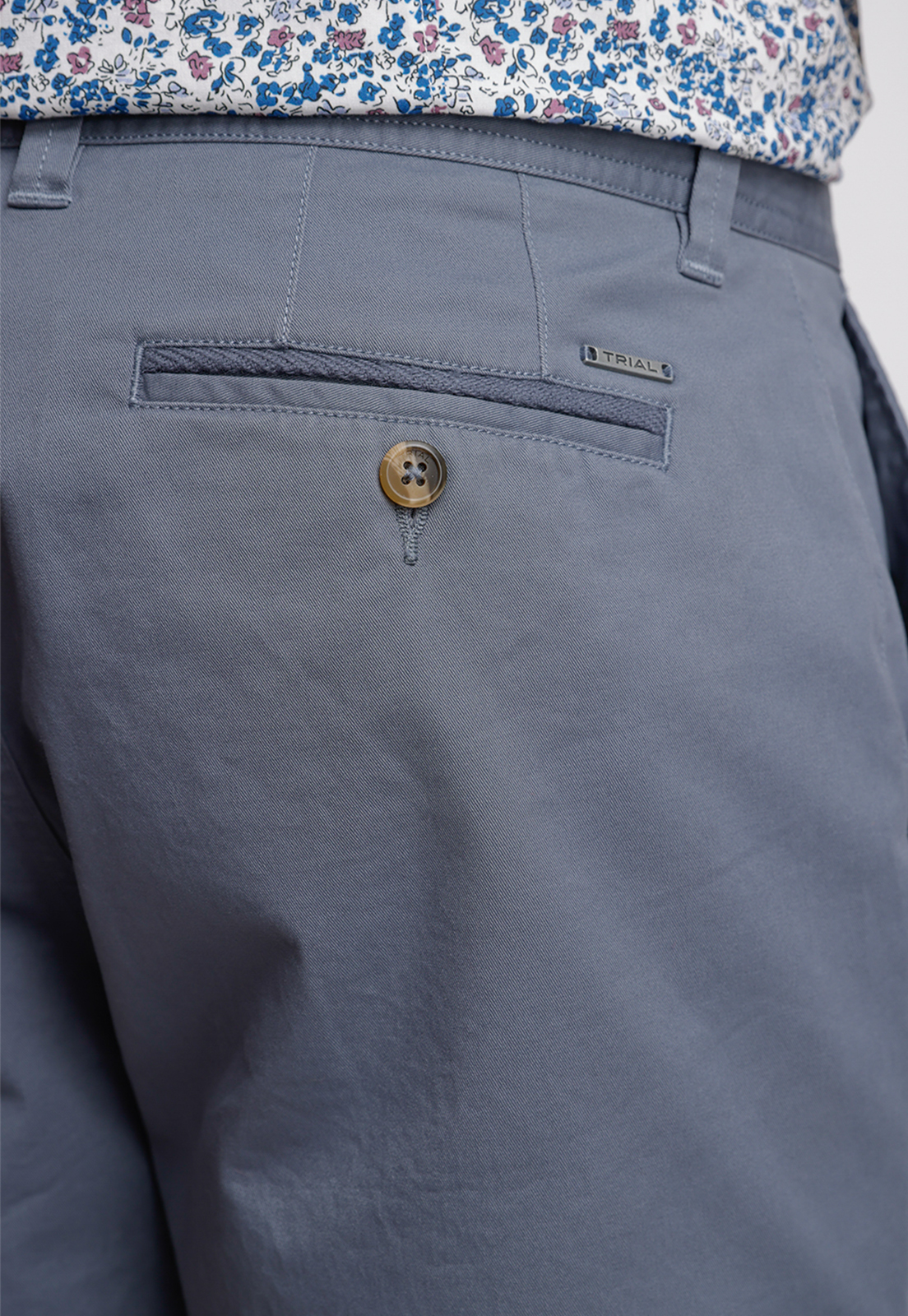SHORT ALGODÓN HOMBRE TRIAL PETRÓLEO SLIM FIT VALERIO - 3