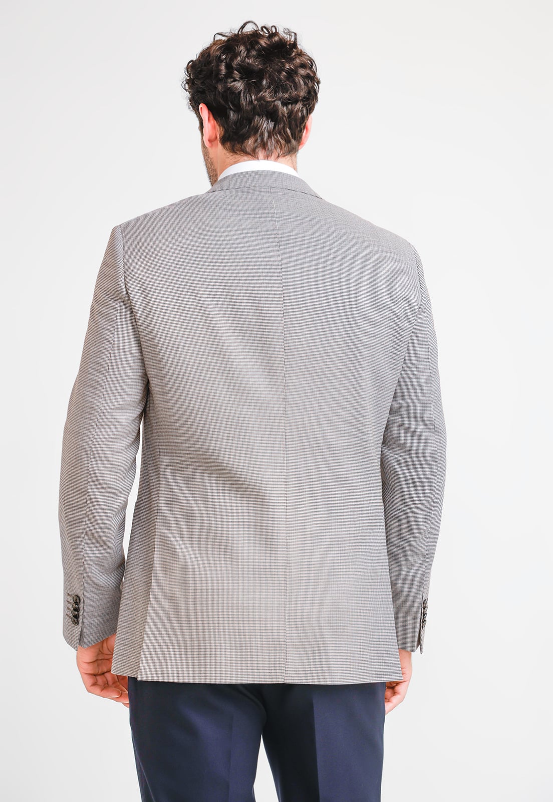 CHAQUETA HOMBRE FORMAL LANA S100'S TRAVEL CAFE - 2