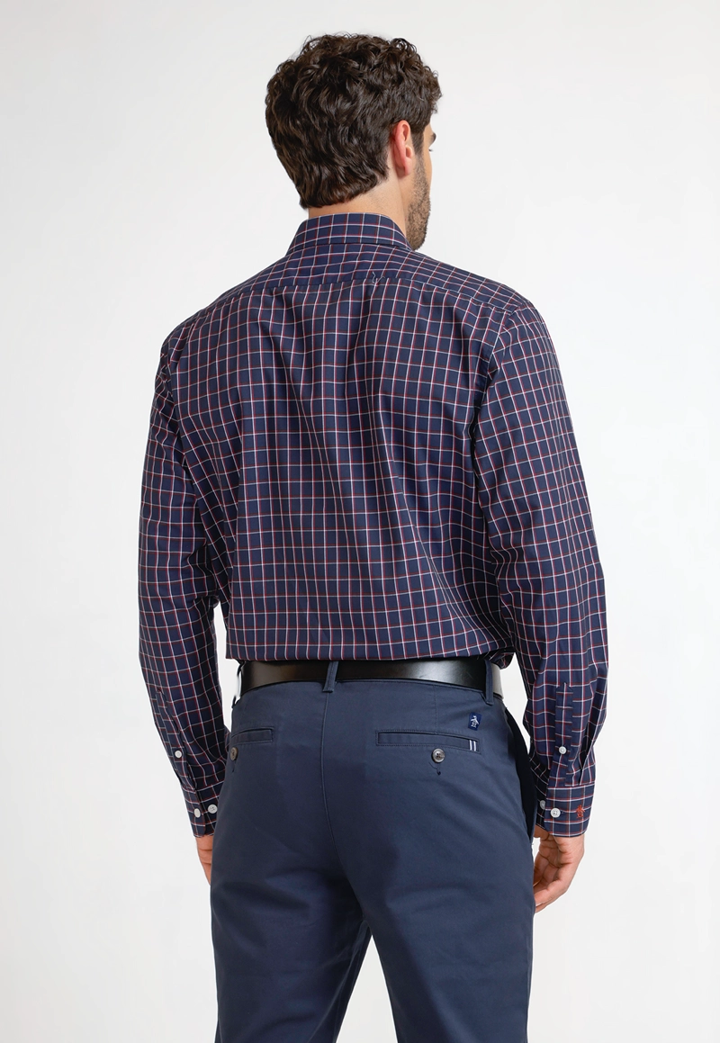 CAMISA FORMAL HOMBRE NAVY - 2