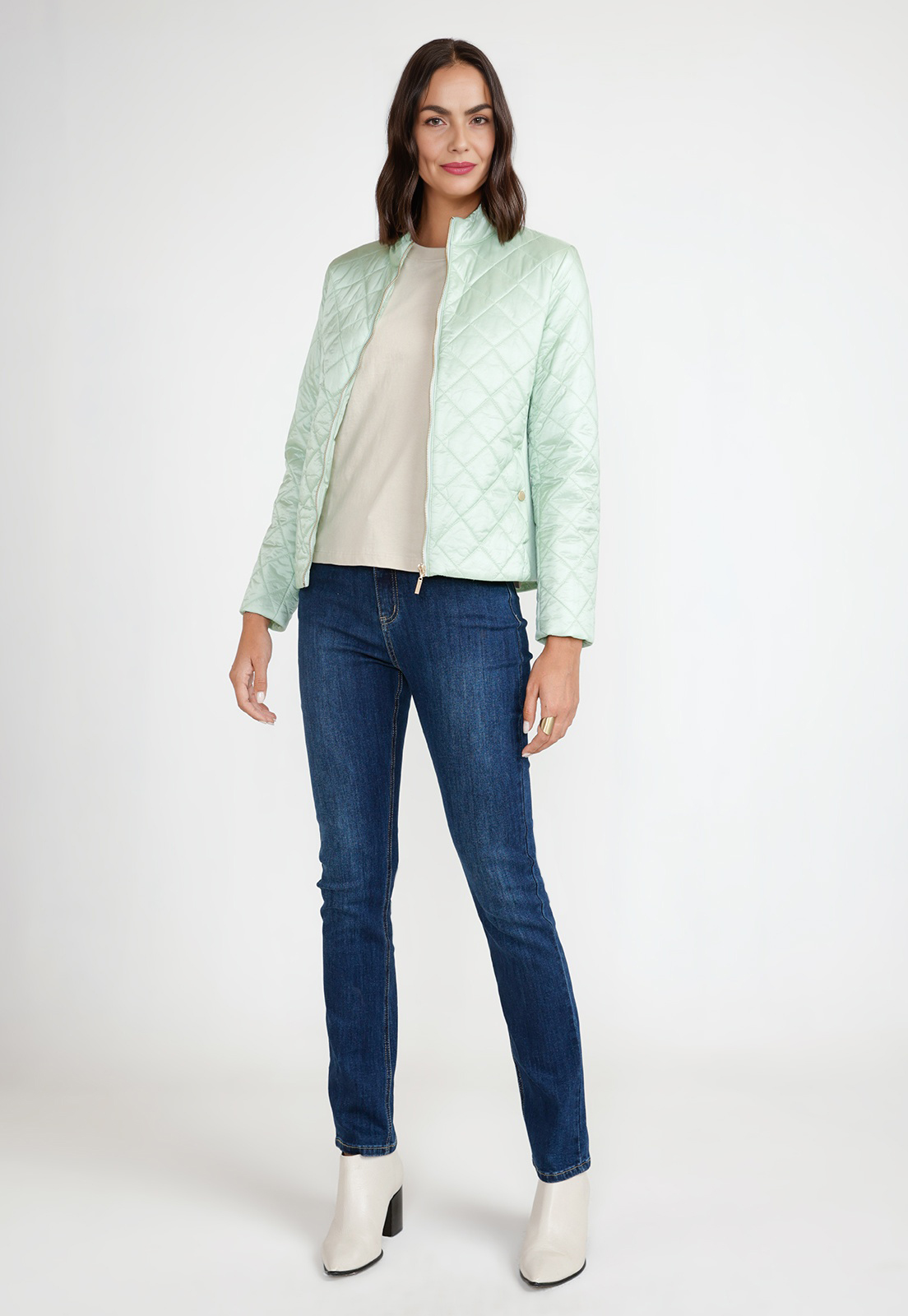 CHAQUETA ACOLCHADA MUJER ARTEMISA VERDE - 4