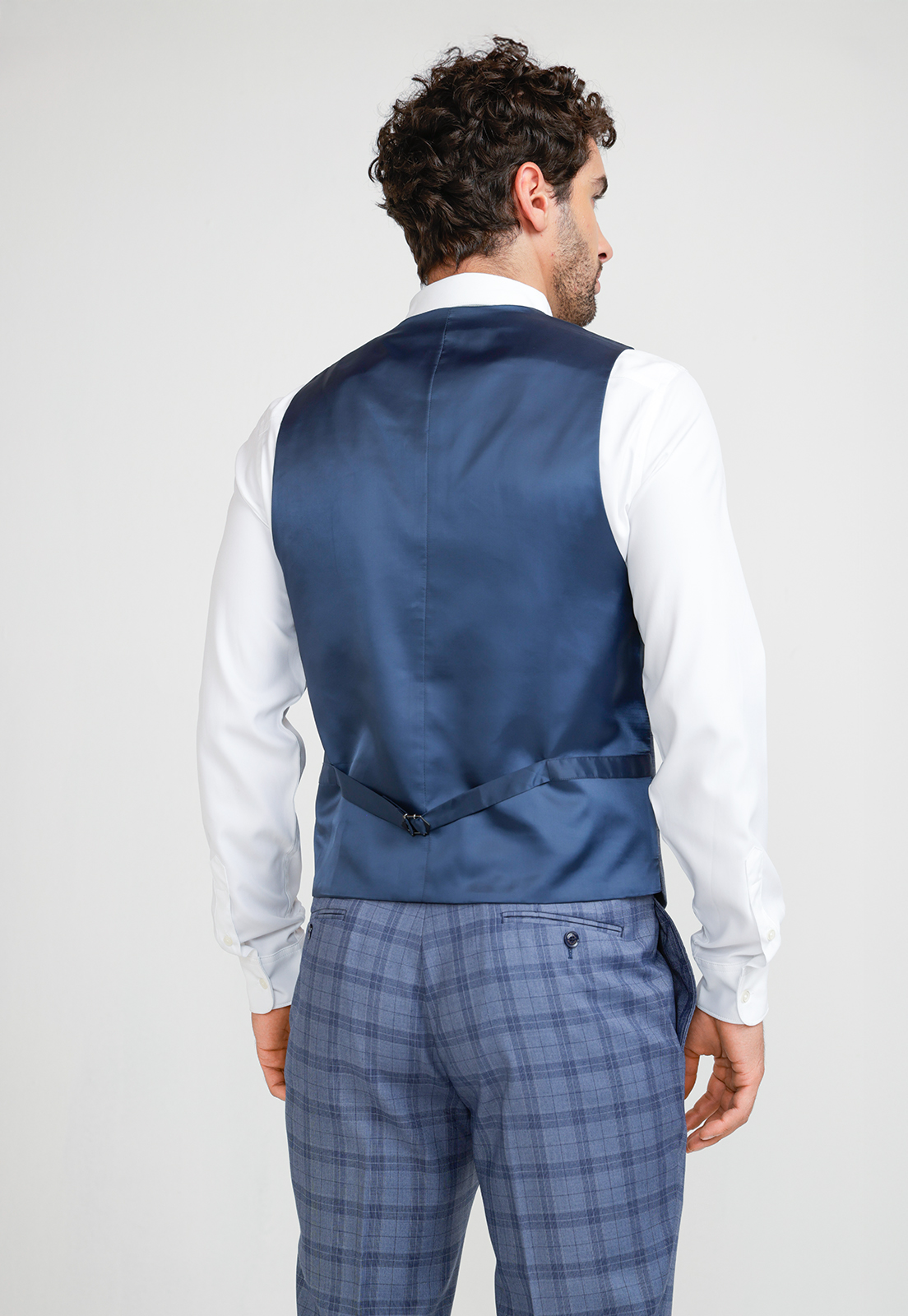 GILET FORMAL HOMBRE AZUL PIEDRA - 2