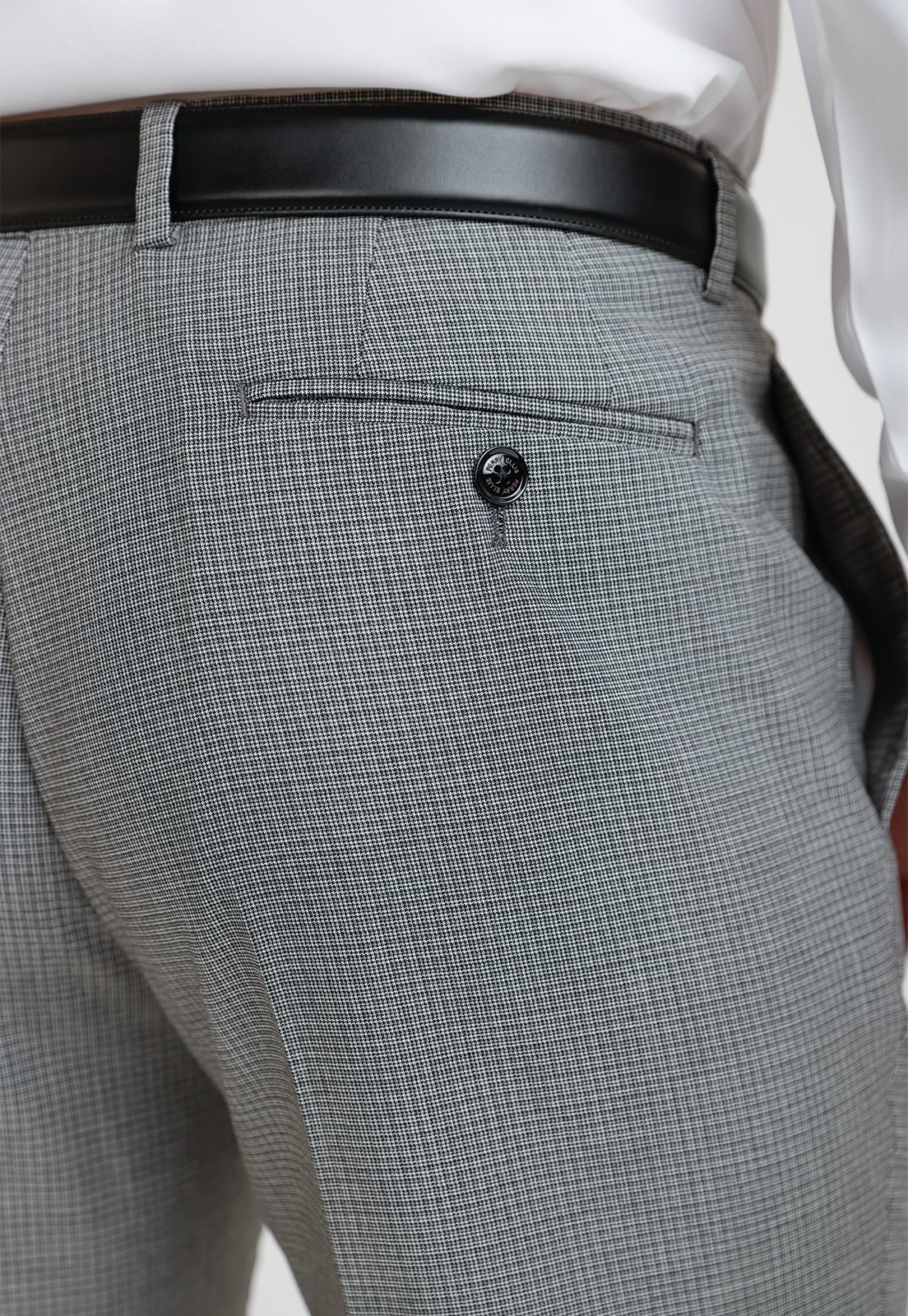 PANTALON FORMAL HOMBRE SUIT SEPARATE SLIM GRIS - 3