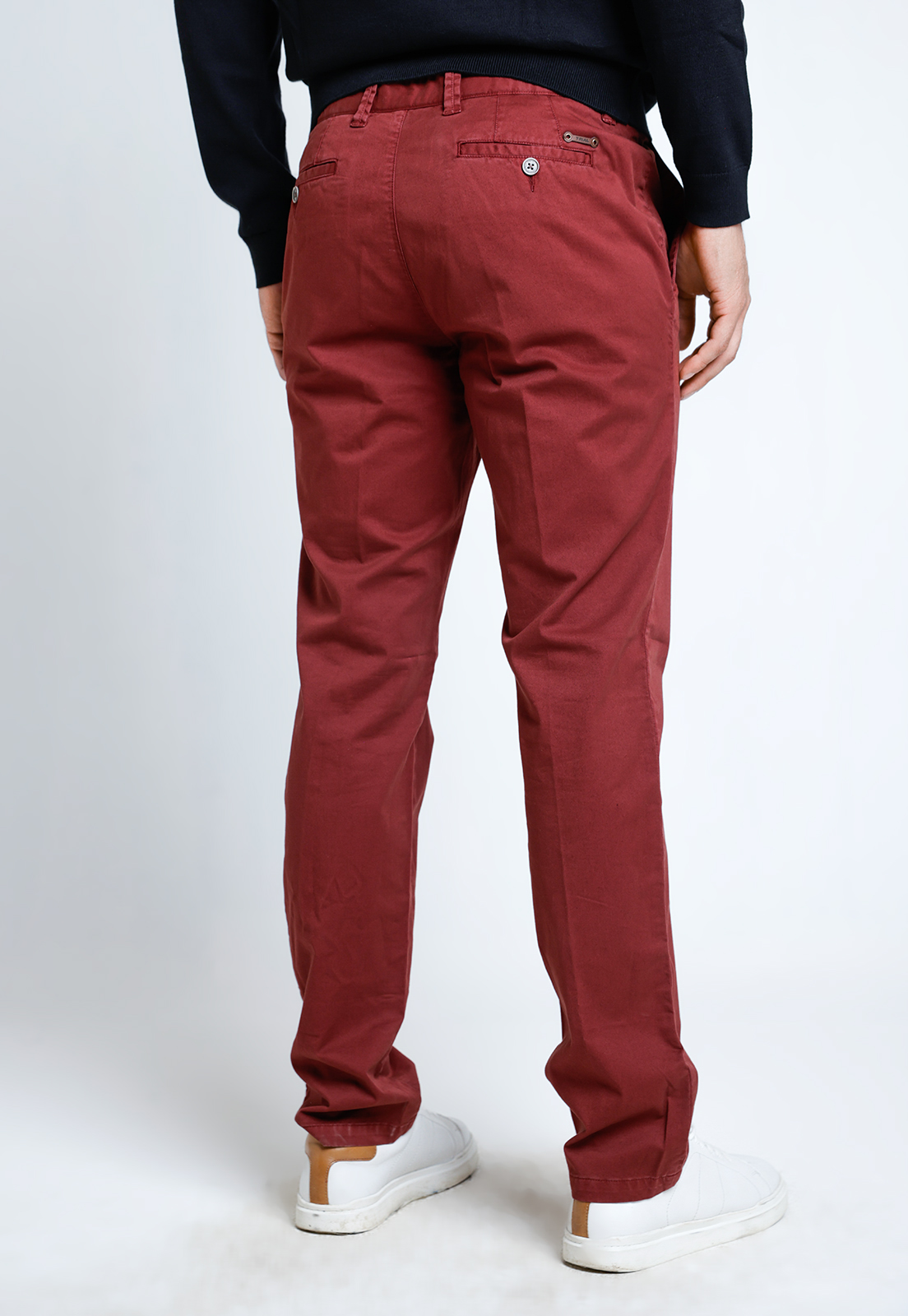 PANTALON HOMBRE ALGODON VINCI BURDEO - 2
