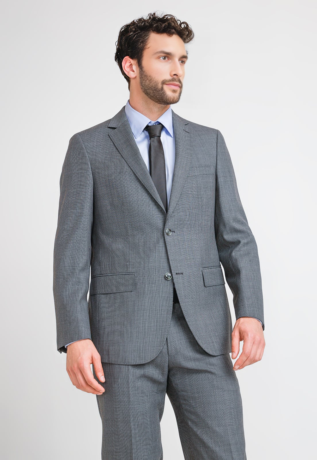 TRAJE HOMBRE FORMAL EXECUTIVE GRIS - 4