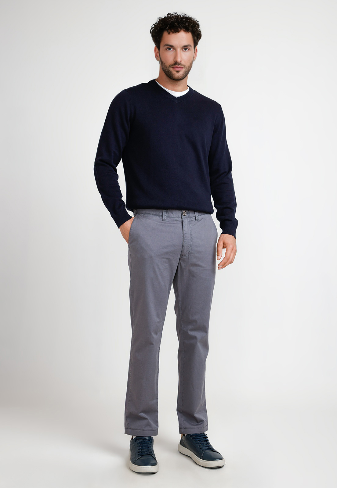 PANTALON HOMBRE ALGODON VINCI MARENGO - 4