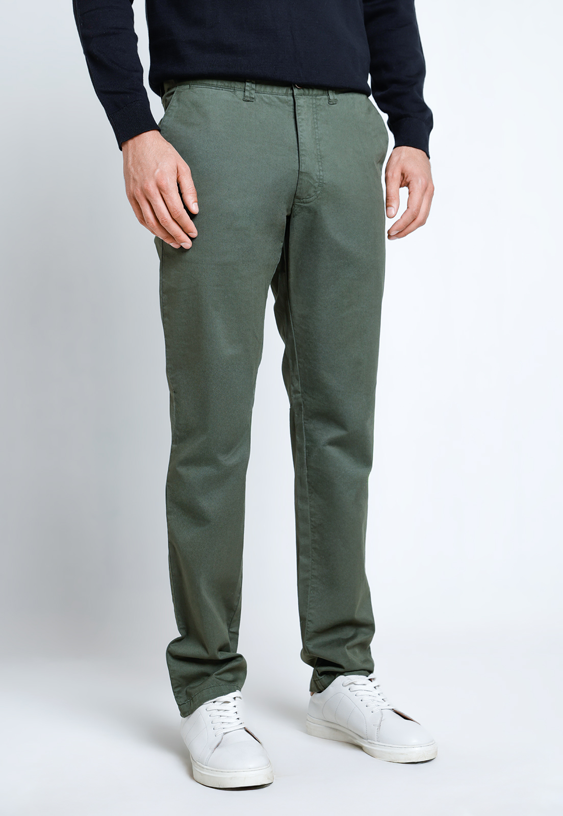 PANTALON HOMBRE ALGODON VINCI VERDE - 1