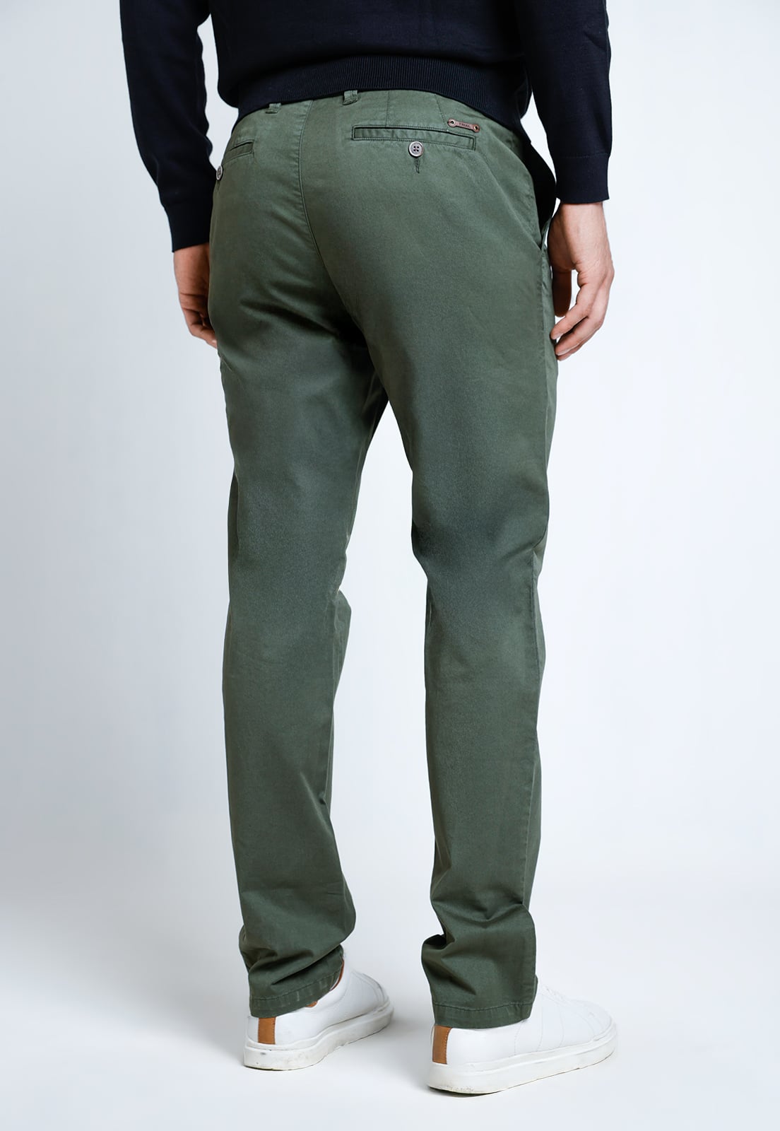 PANTALON HOMBRE ALGODON VINCI VERDE - 2
