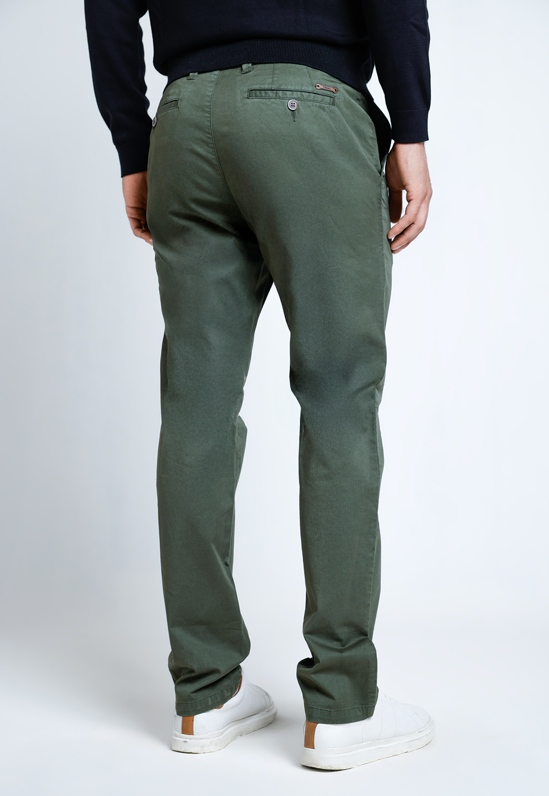 PANTALON HOMBRE ALGODON VINCI VERDE - 2