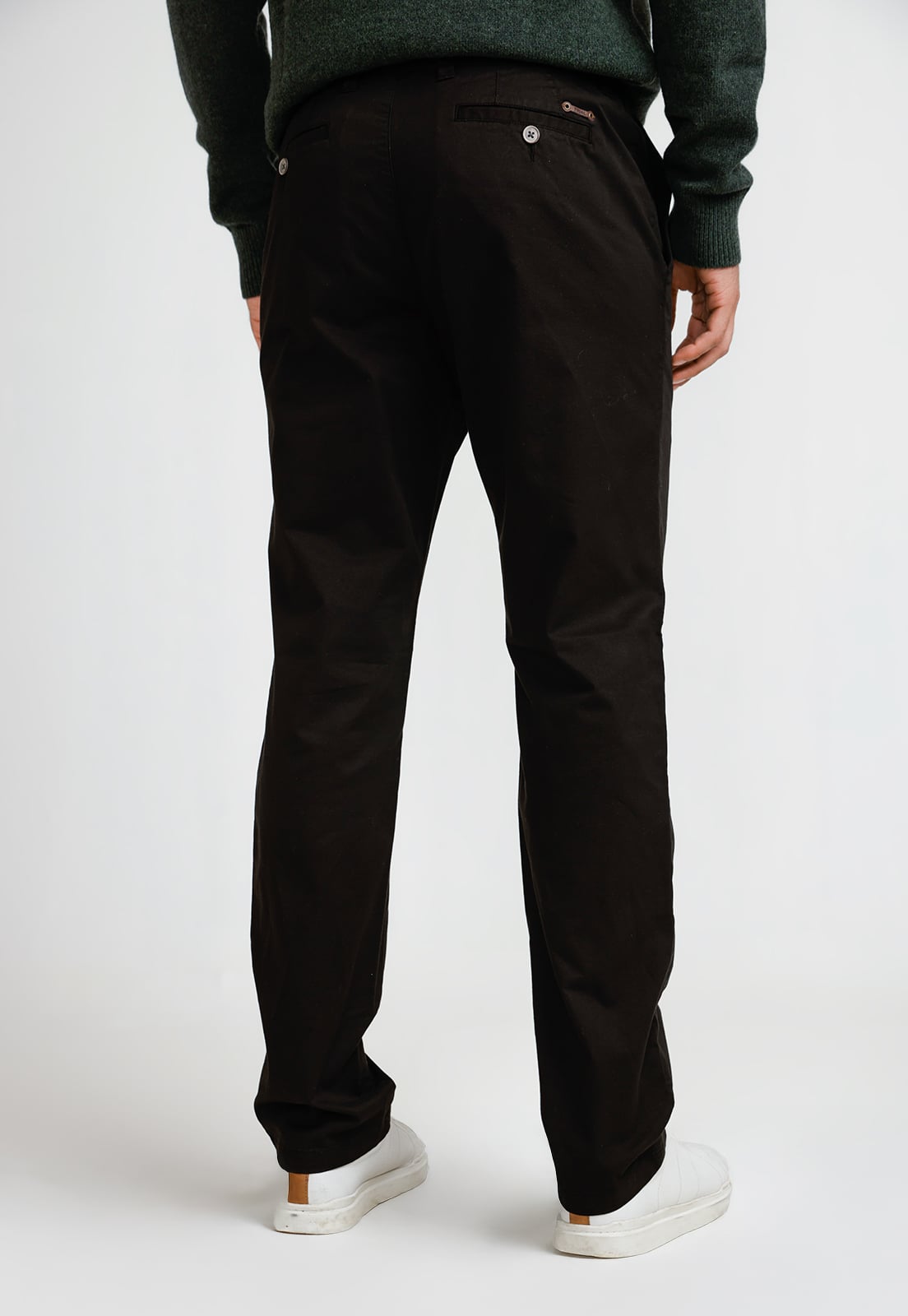 PANTALON HOMBRE ALGODON VINCI NEGRO - 2