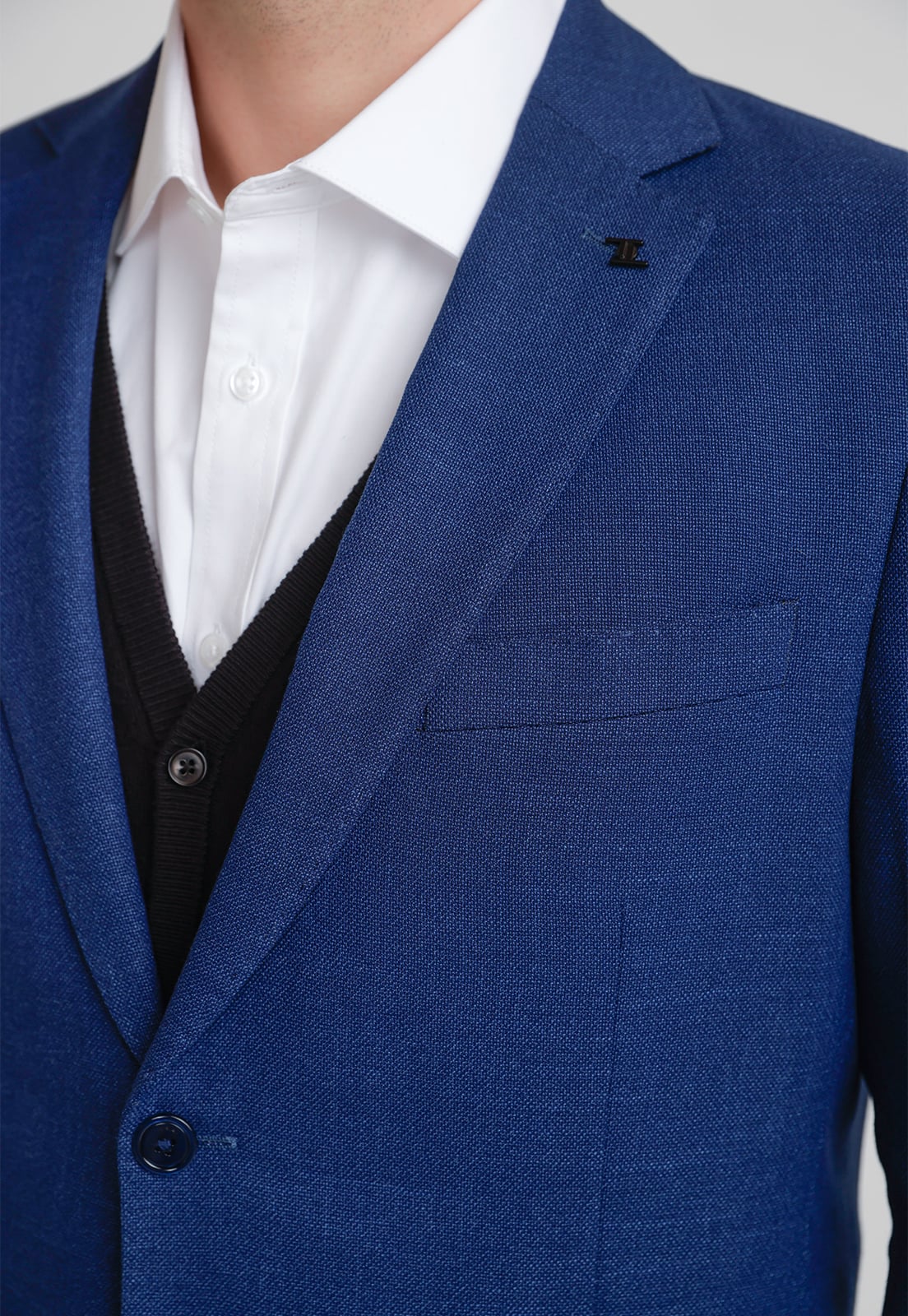 CHAQUETA HOMBRE FORMAL EXECUTIVE AZUL - 3