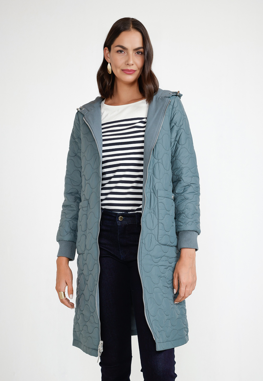 PARKA MUJER REVERSIBLE LISA CELESTE - 2