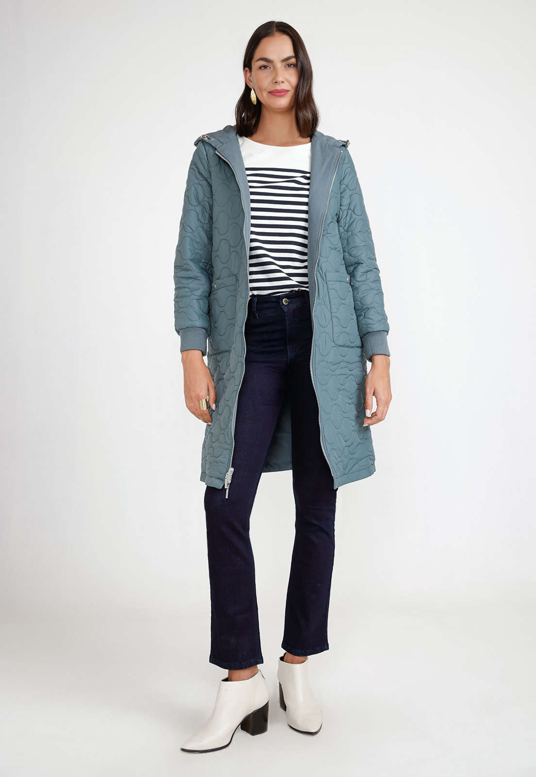 PARKA MUJER REVERSIBLE LISA CELESTE - 7