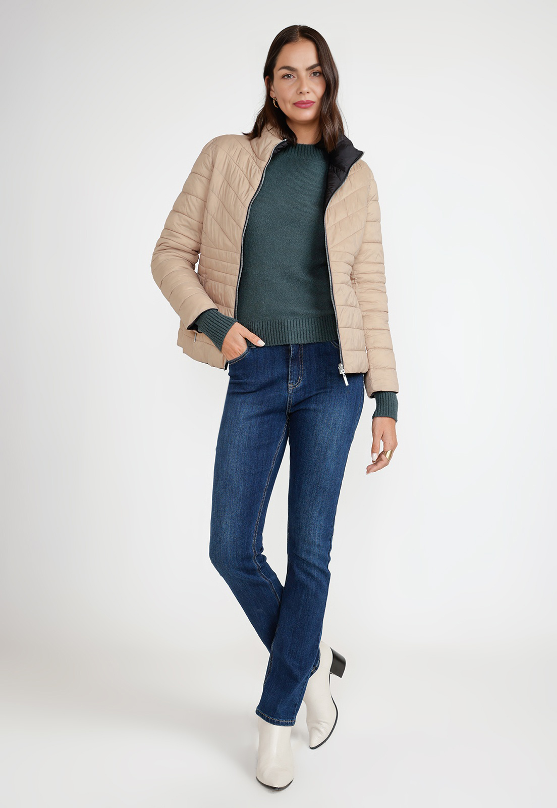 PARKA REVERSIBLE MUJER POLIE STER NEGRO - 6