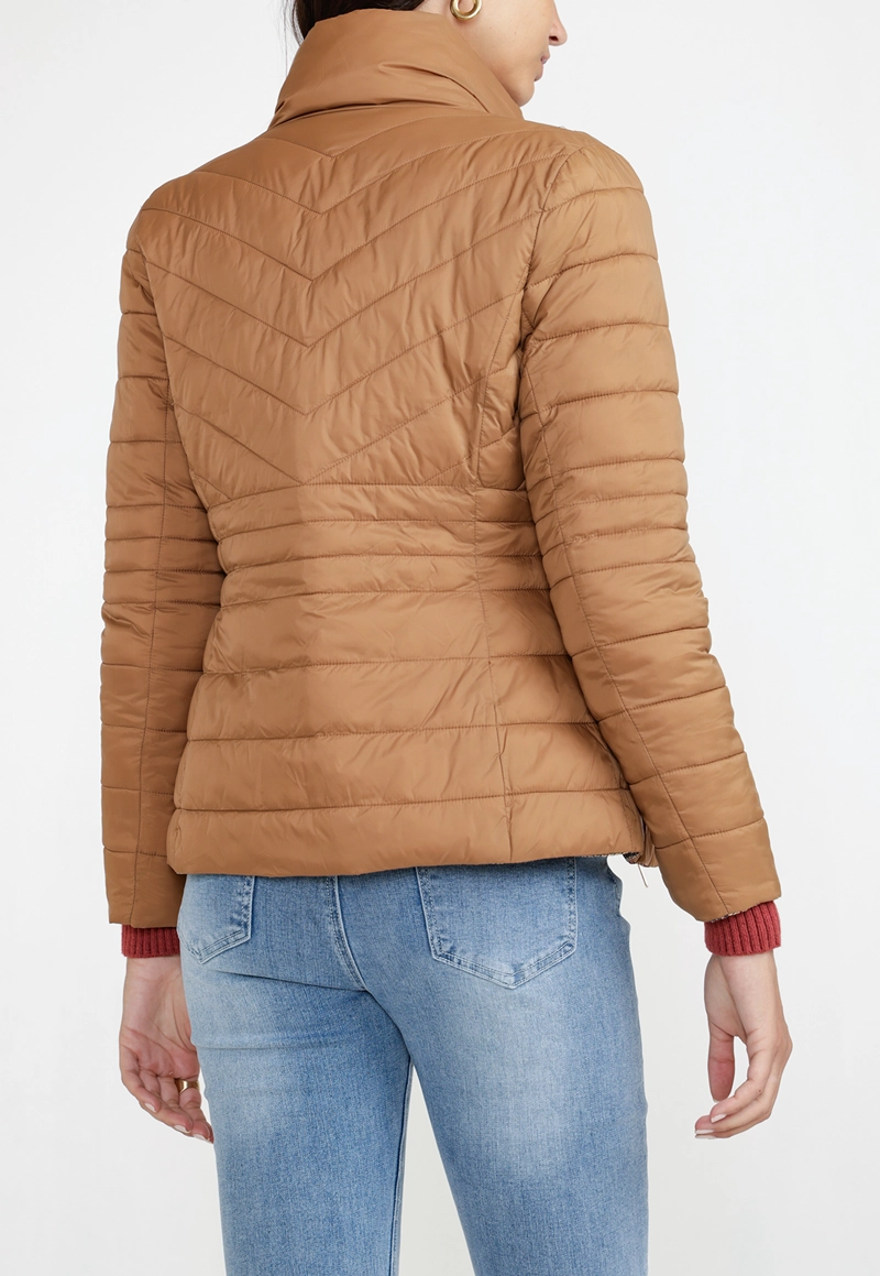 PARKA REVERSIBLE MUJER POLIE STER CAMEL - 3