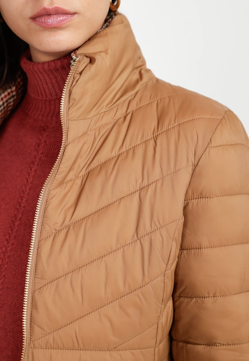 PARKA REVERSIBLE MUJER POLIE STER CAMEL - 5