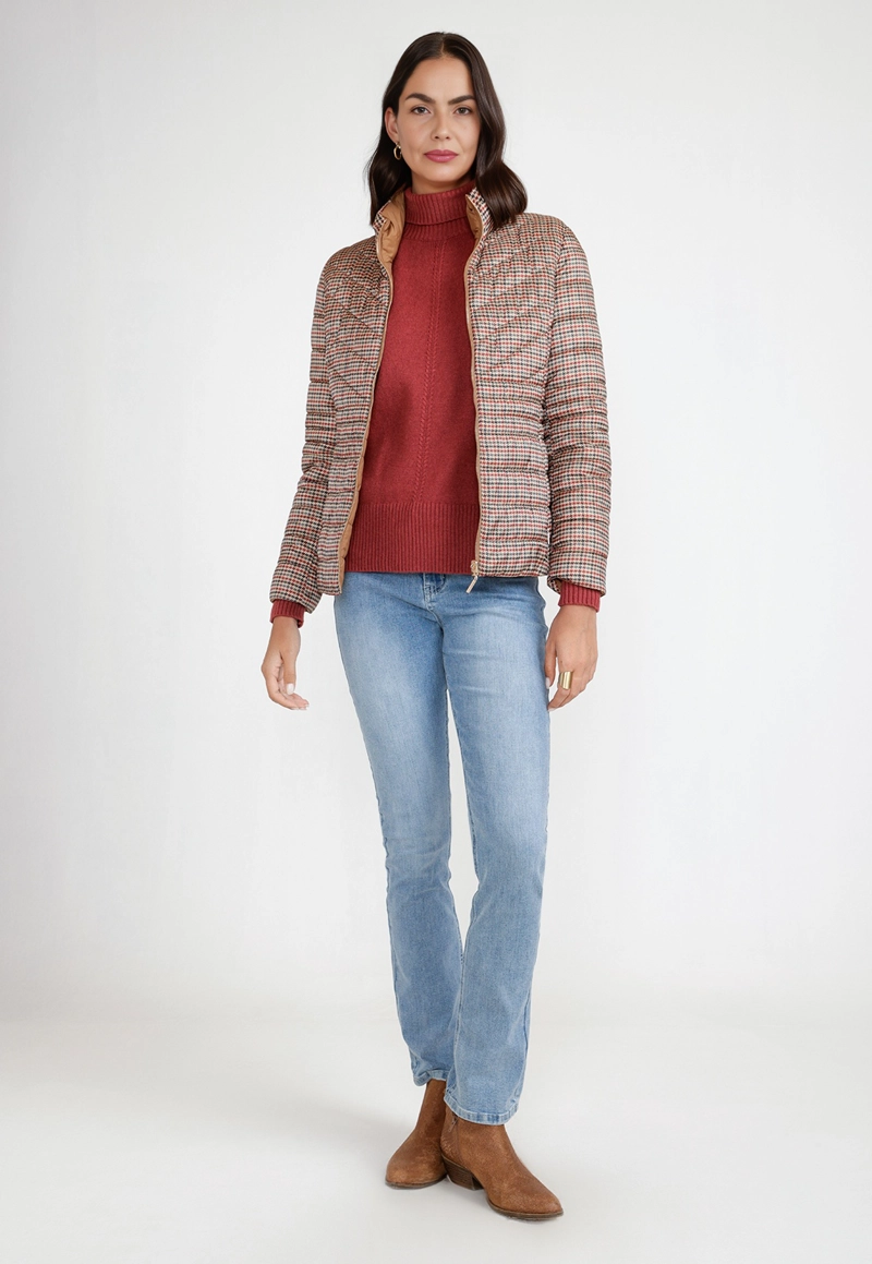PARKA REVERSIBLE MUJER POLIE STER CAMEL - 7
