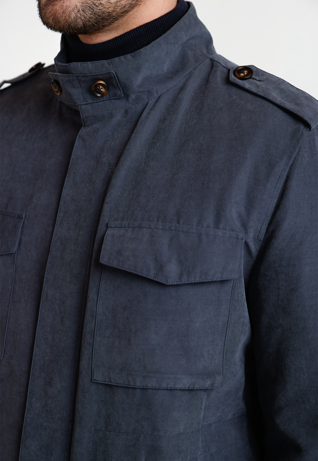 CHAQUETA SPORT HOMBE TESLA AZUL MARINO - 3