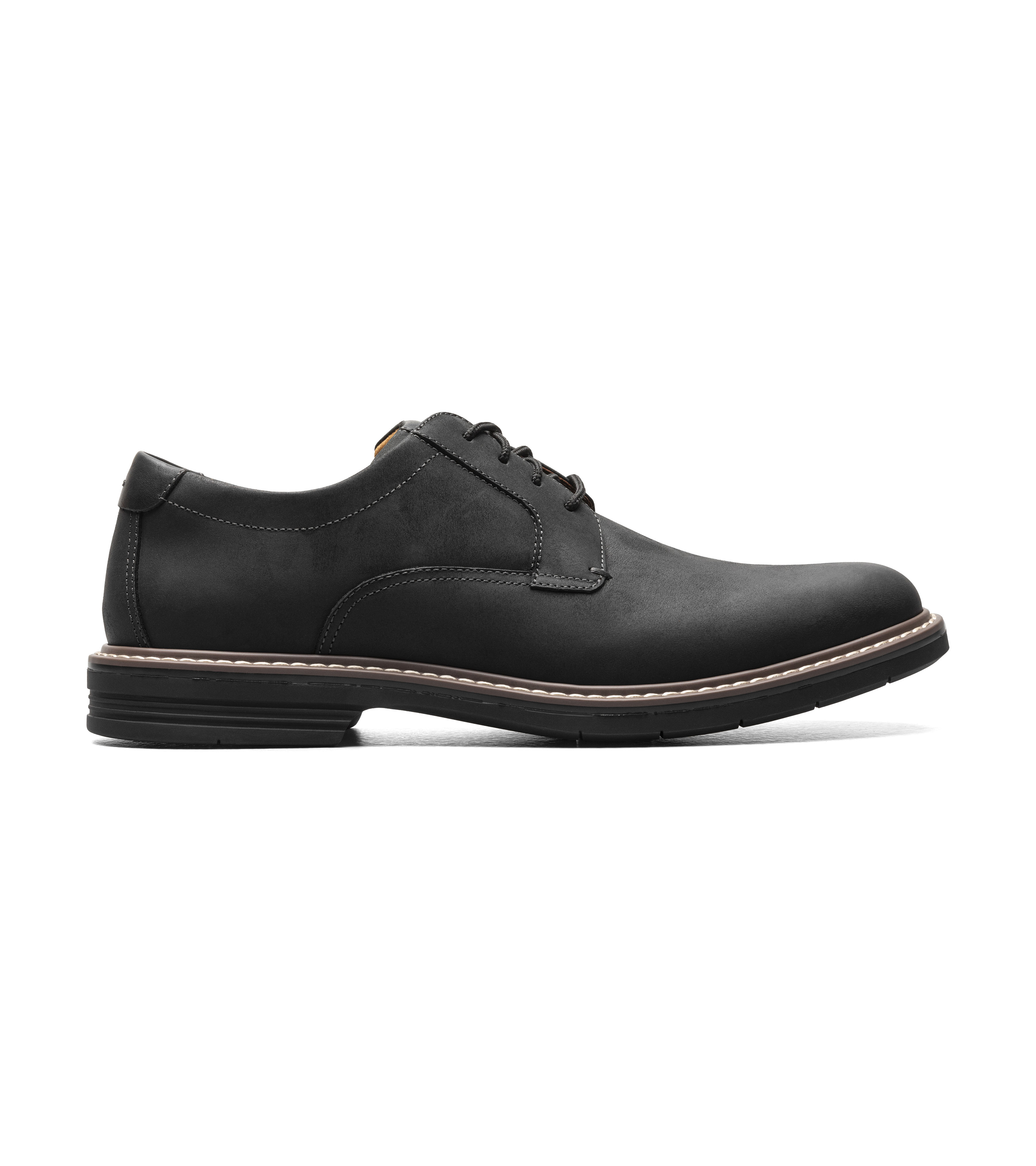 ZAPATOS NORWALK PLAIN TOE OXFORD NEGRO - 3