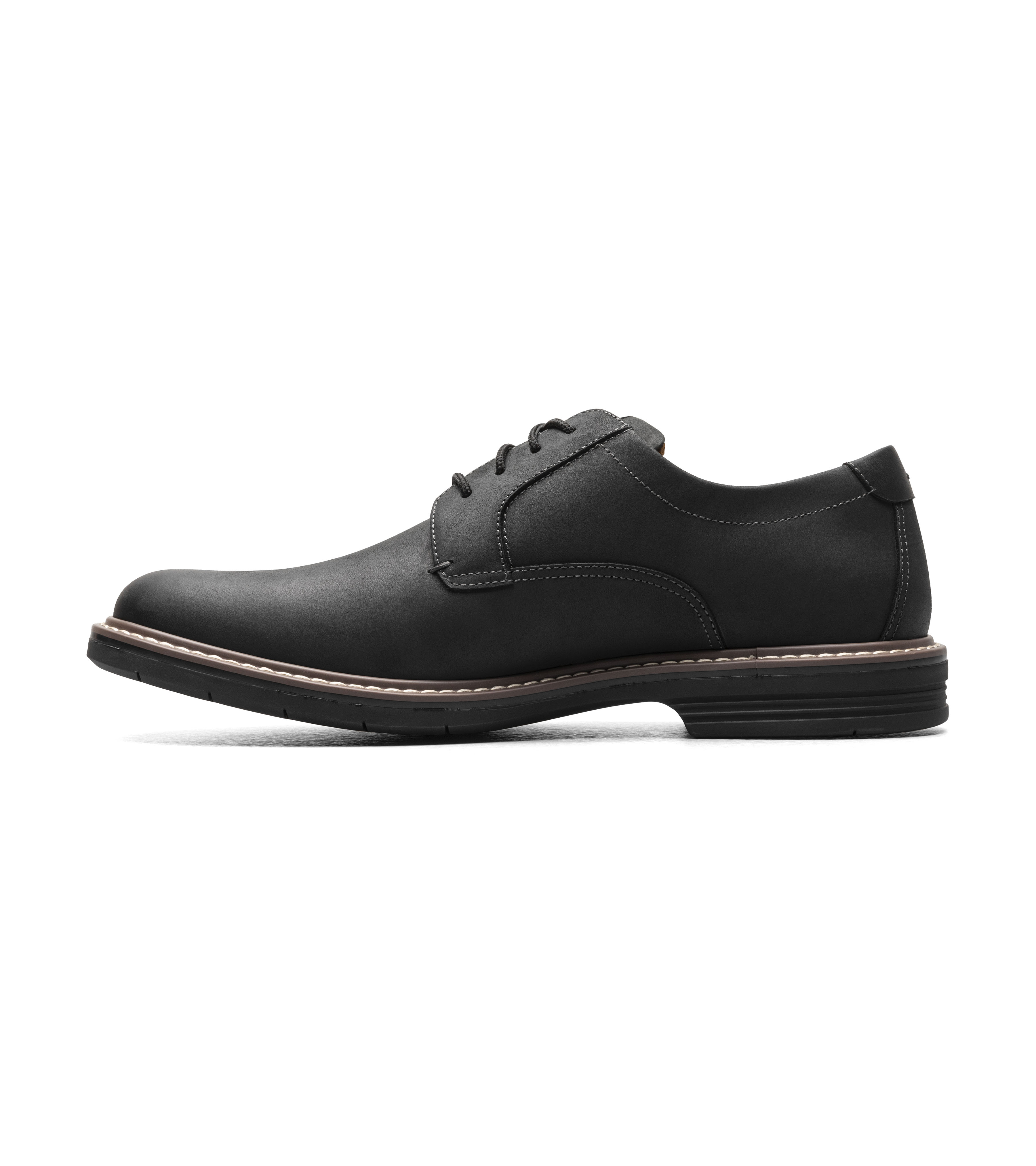 ZAPATOS NORWALK PLAIN TOE OXFORD NEGRO - 5