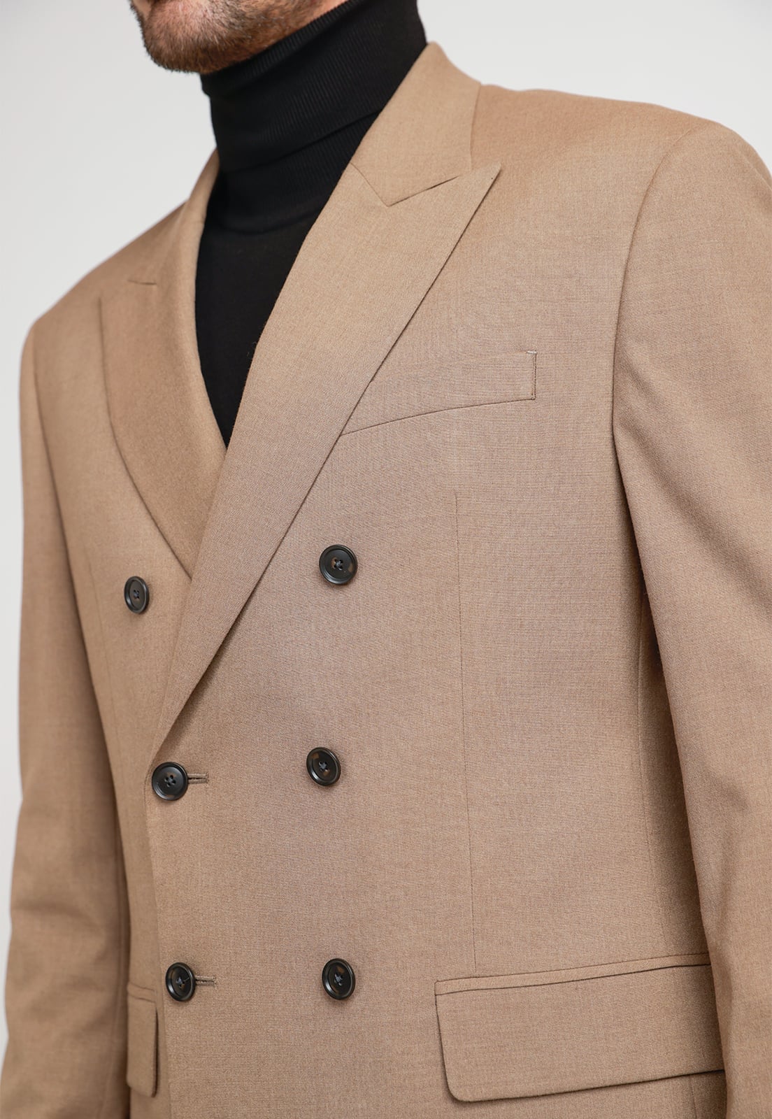 CHAQUETA FORMAL HOMBRE SUIT SEPARATE CAFE - 3