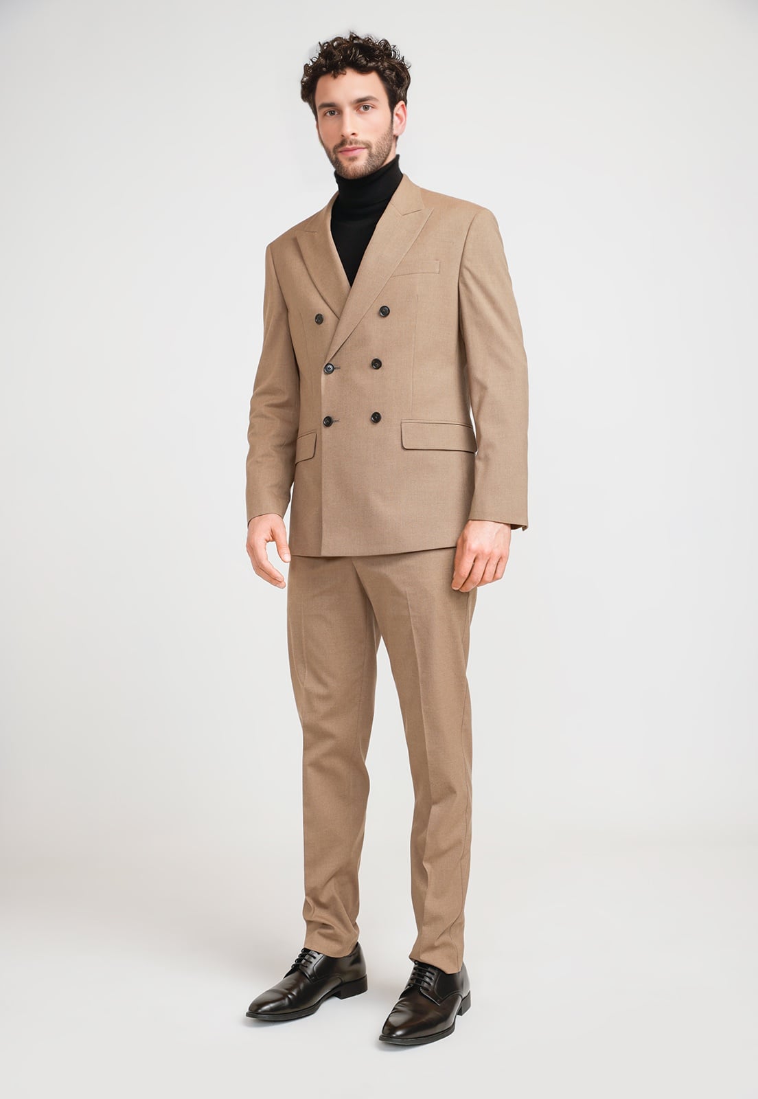 CHAQUETA FORMAL HOMBRE SUIT SEPARATE CAFE - 4