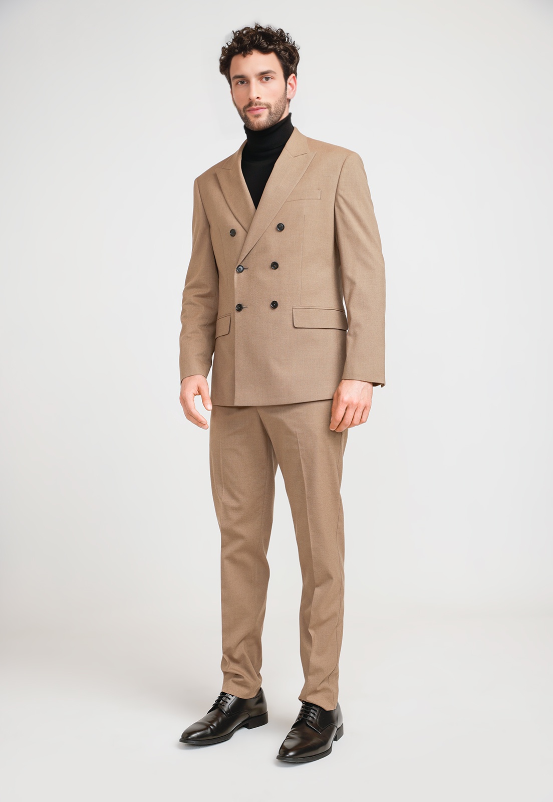 CHAQUETA FORMAL HOMBRE SUIT SEPARATE CAFE - 4