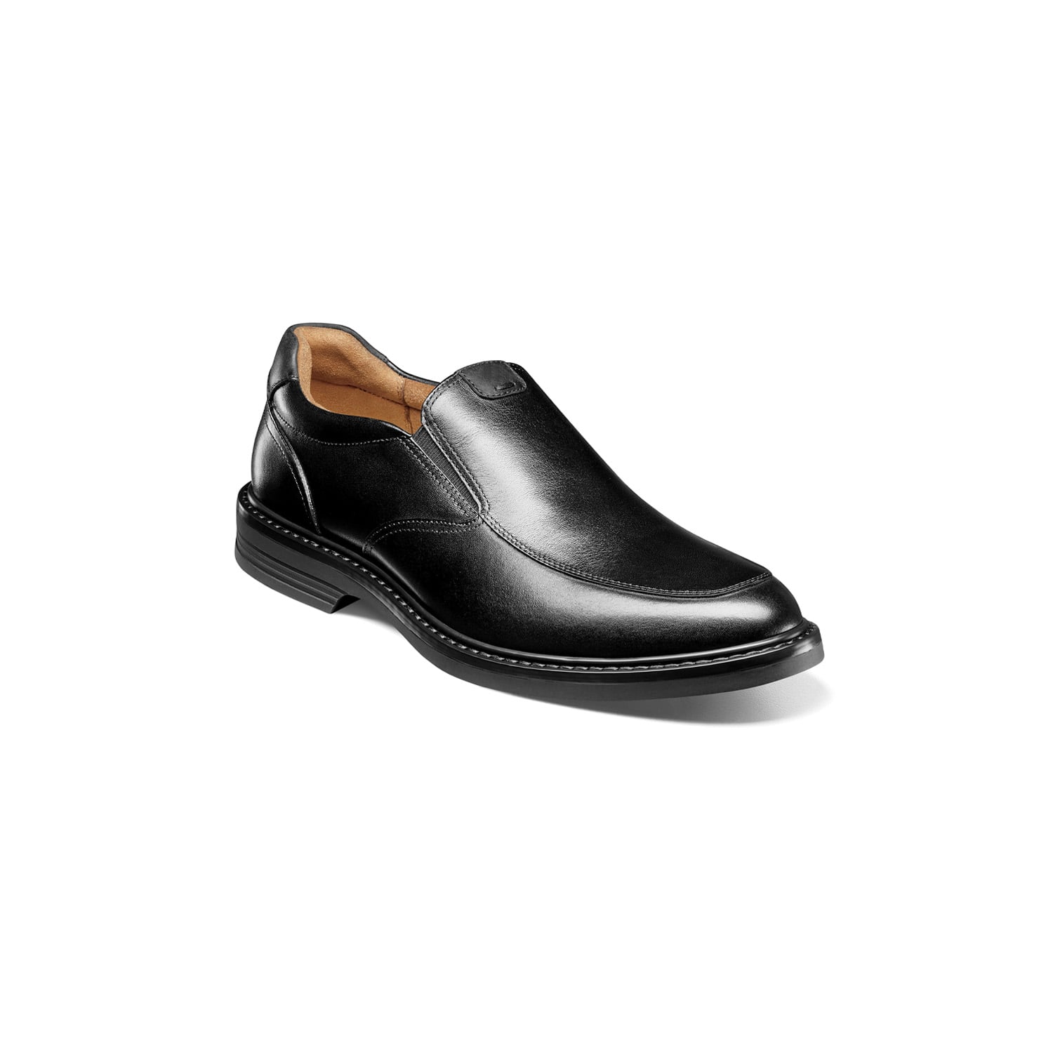 MOCASINES FORMAL NEGRO NORWALK MOC TOE SLIP ON - 1