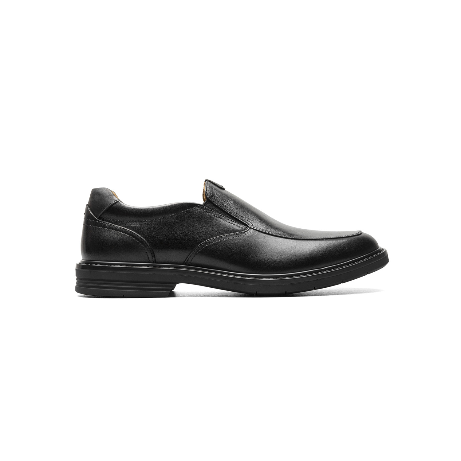 MOCASINES FORMAL NEGRO NORWALK MOC TOE SLIP ON - 3