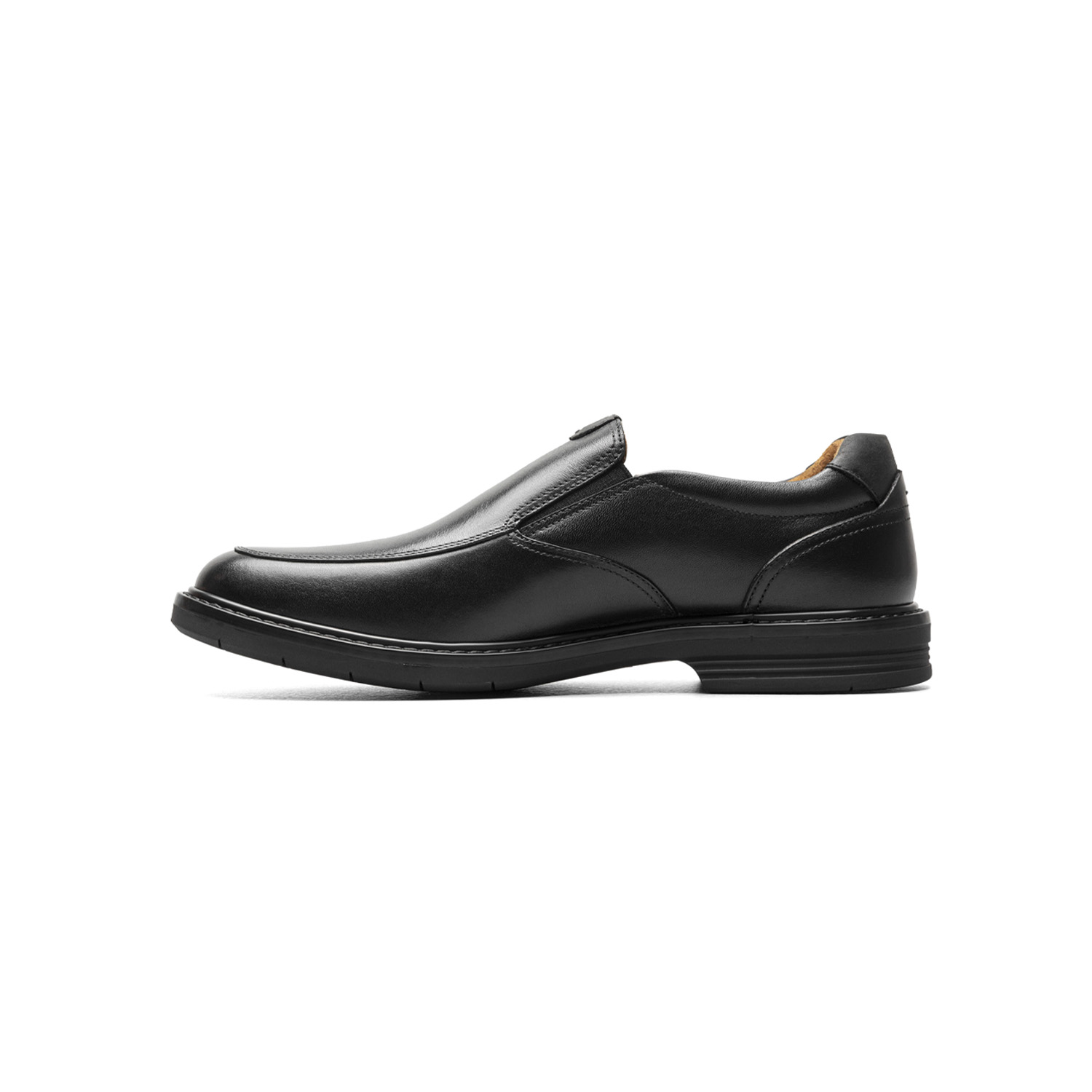 MOCASINES FORMAL NEGRO NORWALK MOC TOE SLIP ON - 5
