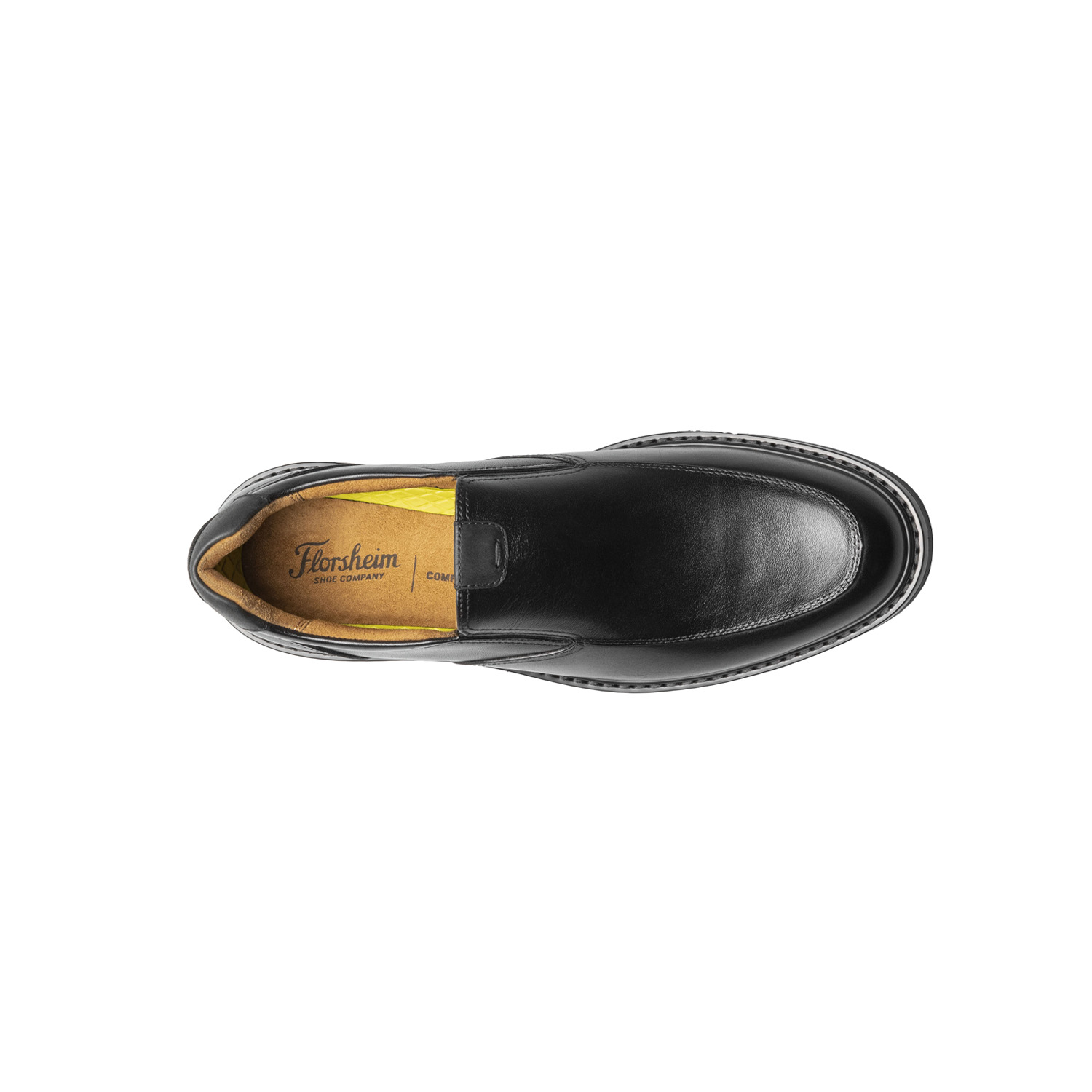 MOCASINES FORMAL NEGRO NORWALK MOC TOE SLIP ON - 6