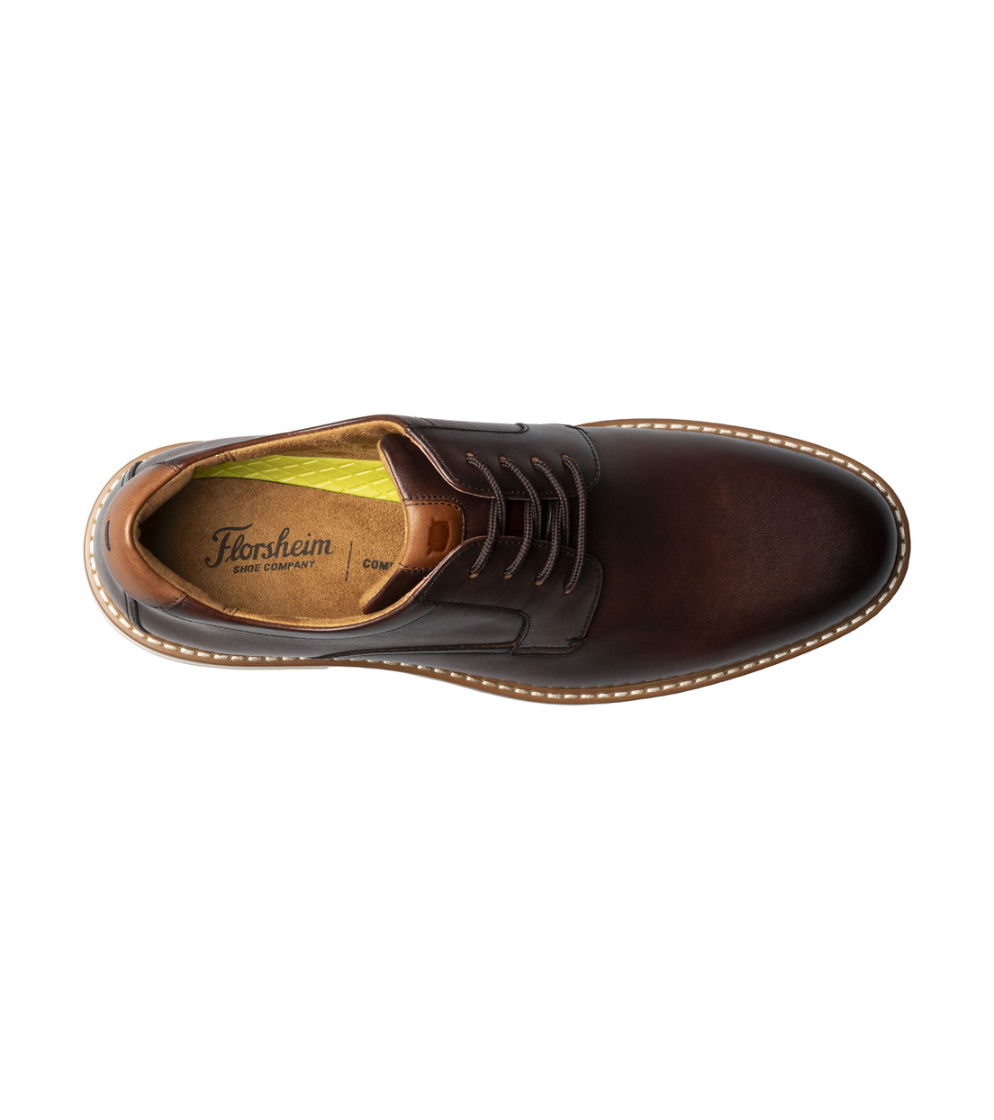 ZAPATOS CASUAL NORWALK PLAIN OXFORD CAFE - 6