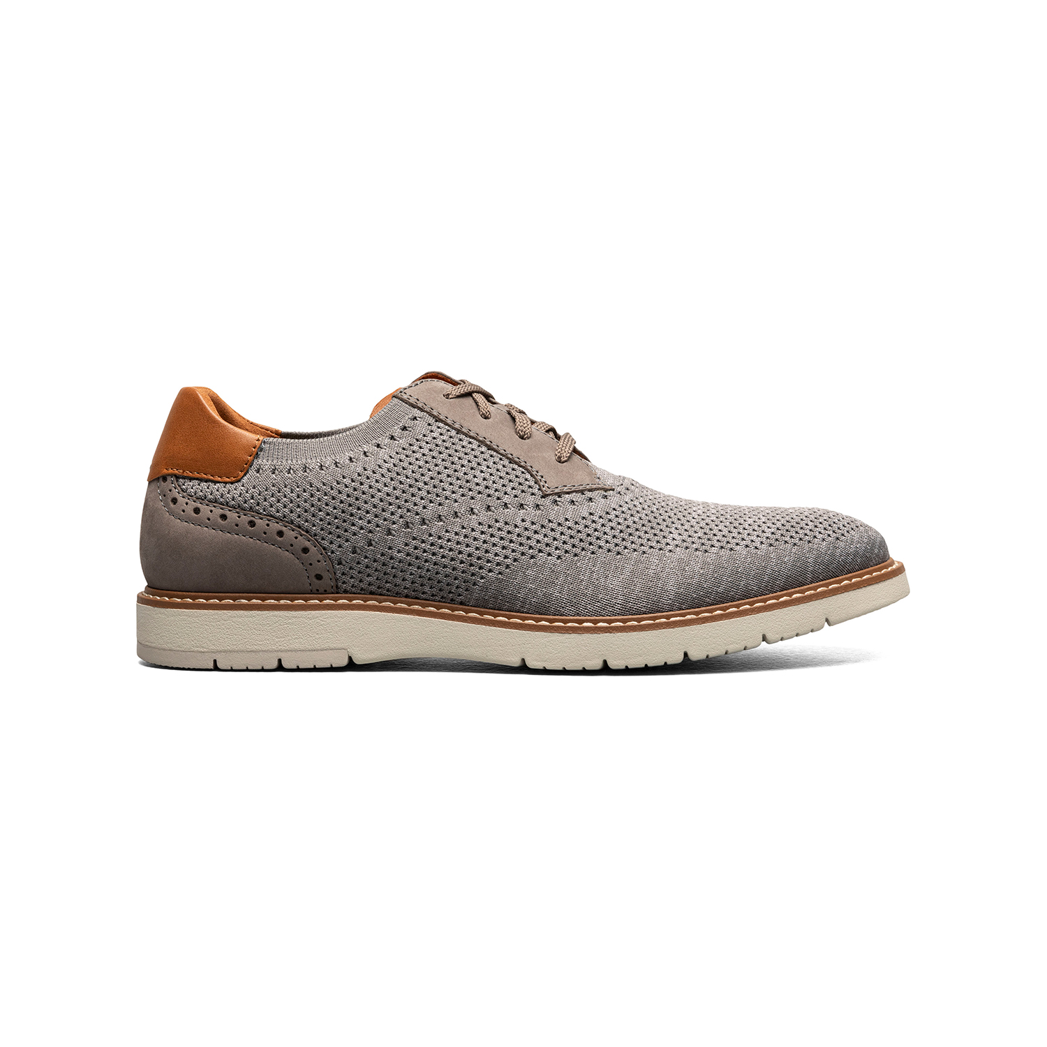 ZAPATOS CASUAL GRIS VIBE KNIT PT OX - 3