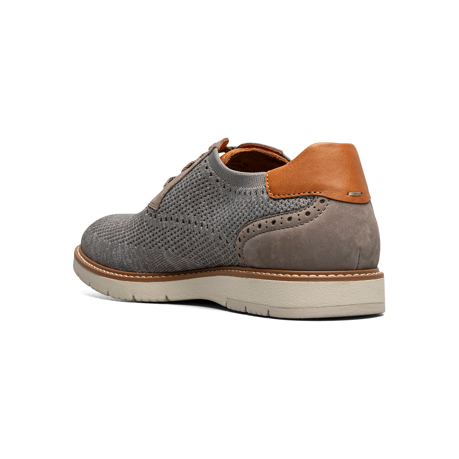 ZAPATOS CASUAL GRIS VIBE KNIT PT OX - 8