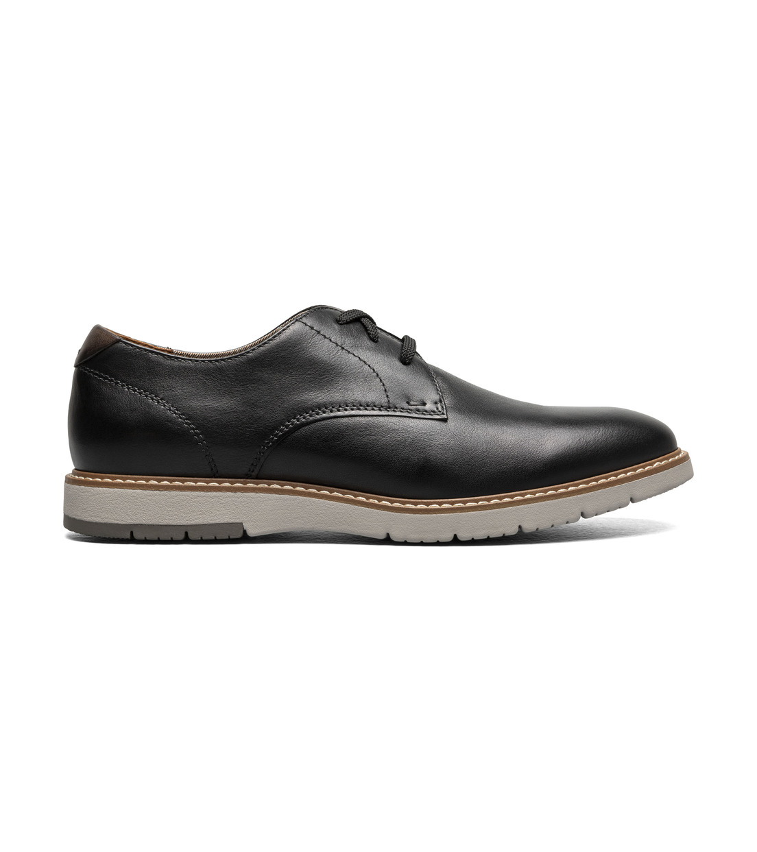 ZAPATOS CASUAL VIBE PLAIN OXFORD NEGRO - 3