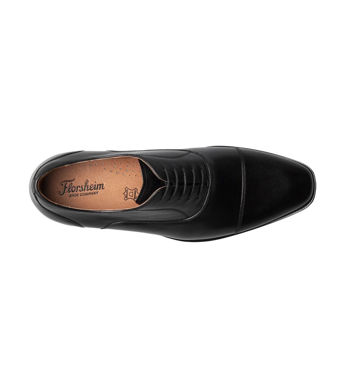 ZAPATOS FORMAL SORRENTO CAP TOE BAL OXFORD NEGRO - 6