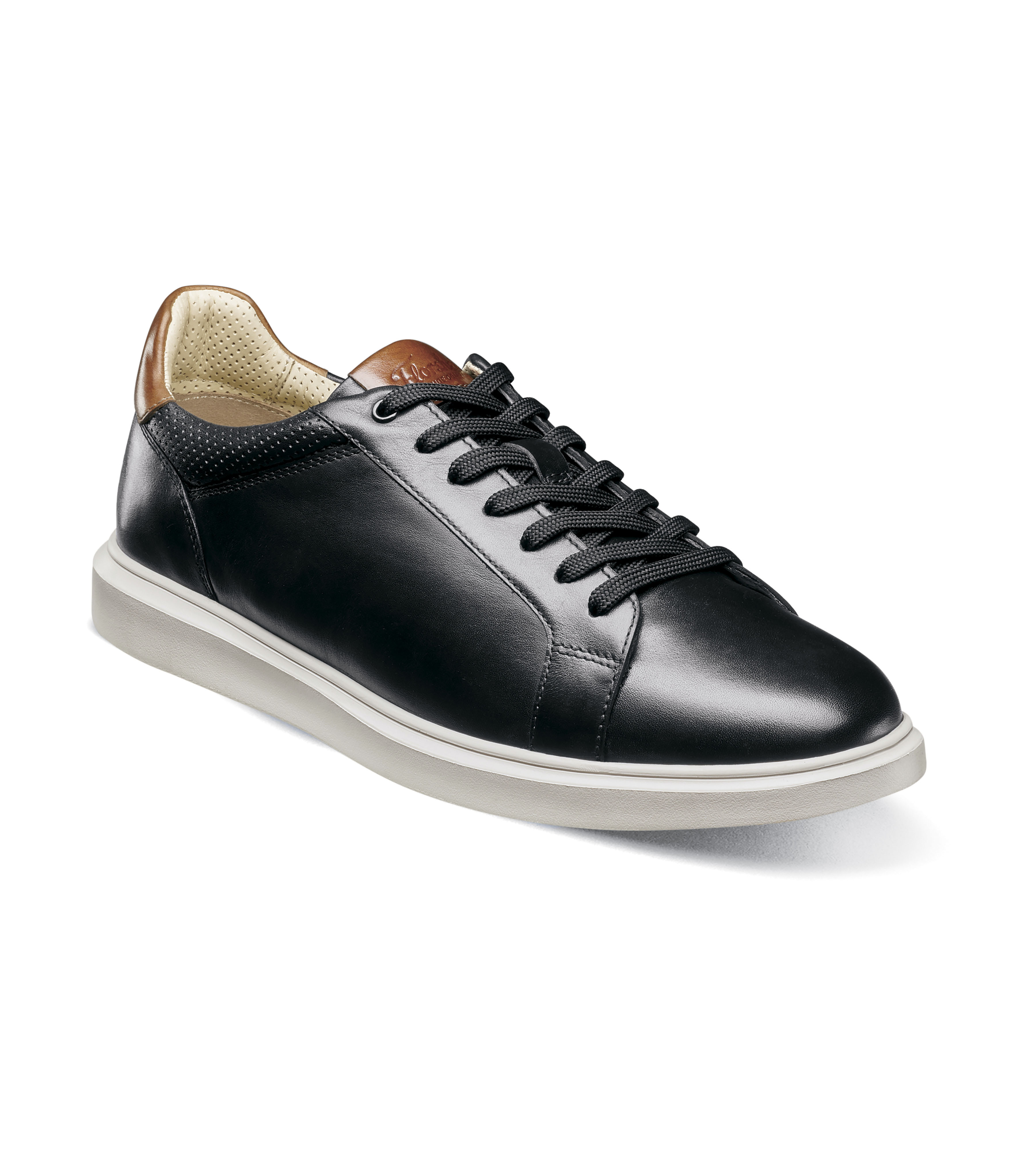 ZAPATILLAS CASUAL SOCIAL LACE TO TOE SNEAKER NEGRO - 1