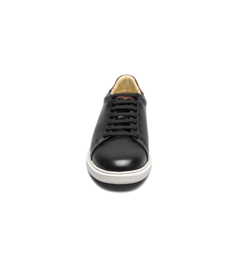 ZAPATILLAS CASUAL SOCIAL LACE TO TOE SNEAKER NEGRO - 2