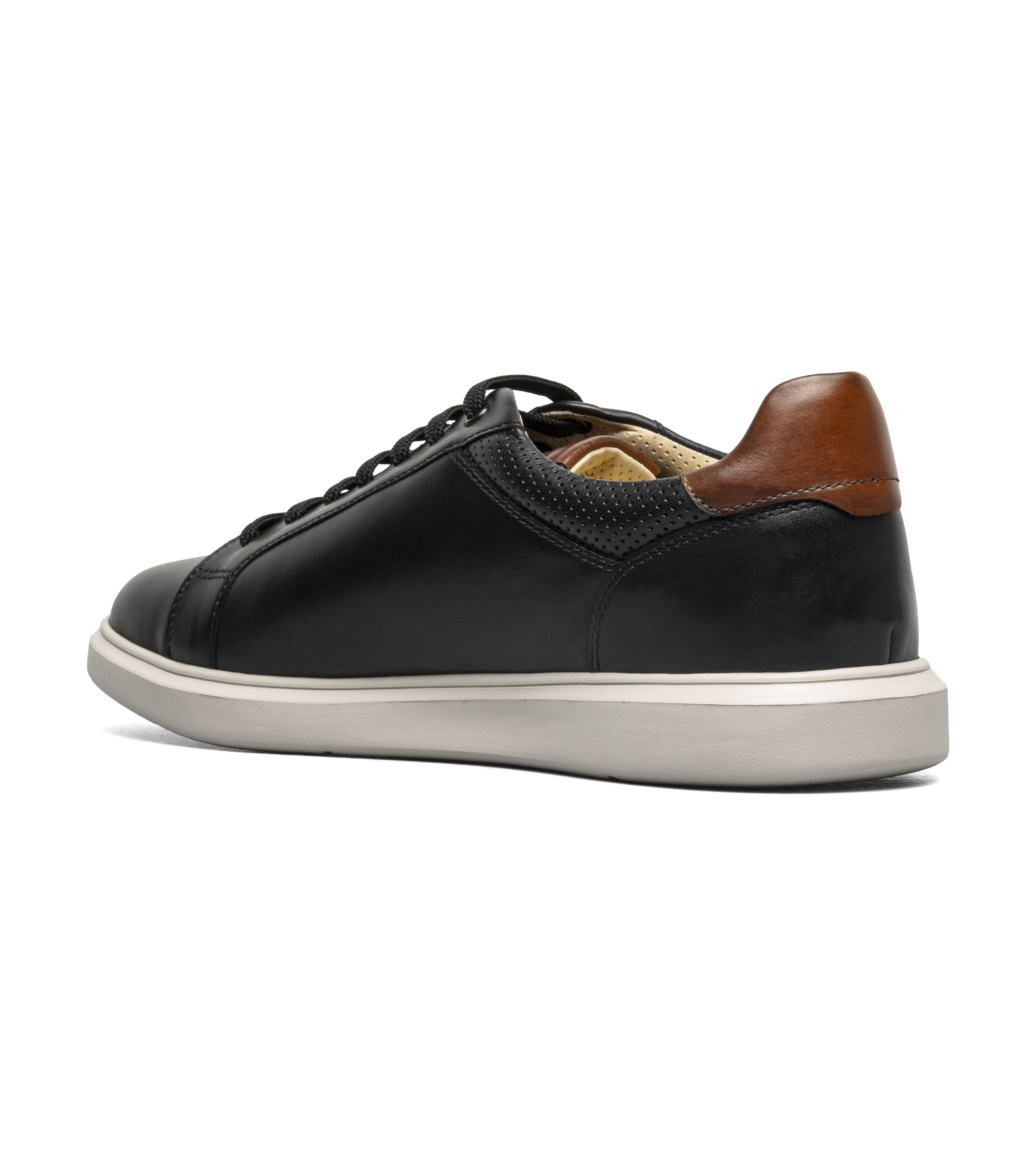 ZAPATILLAS CASUAL SOCIAL LACE TO TOE SNEAKER NEGRO - 8